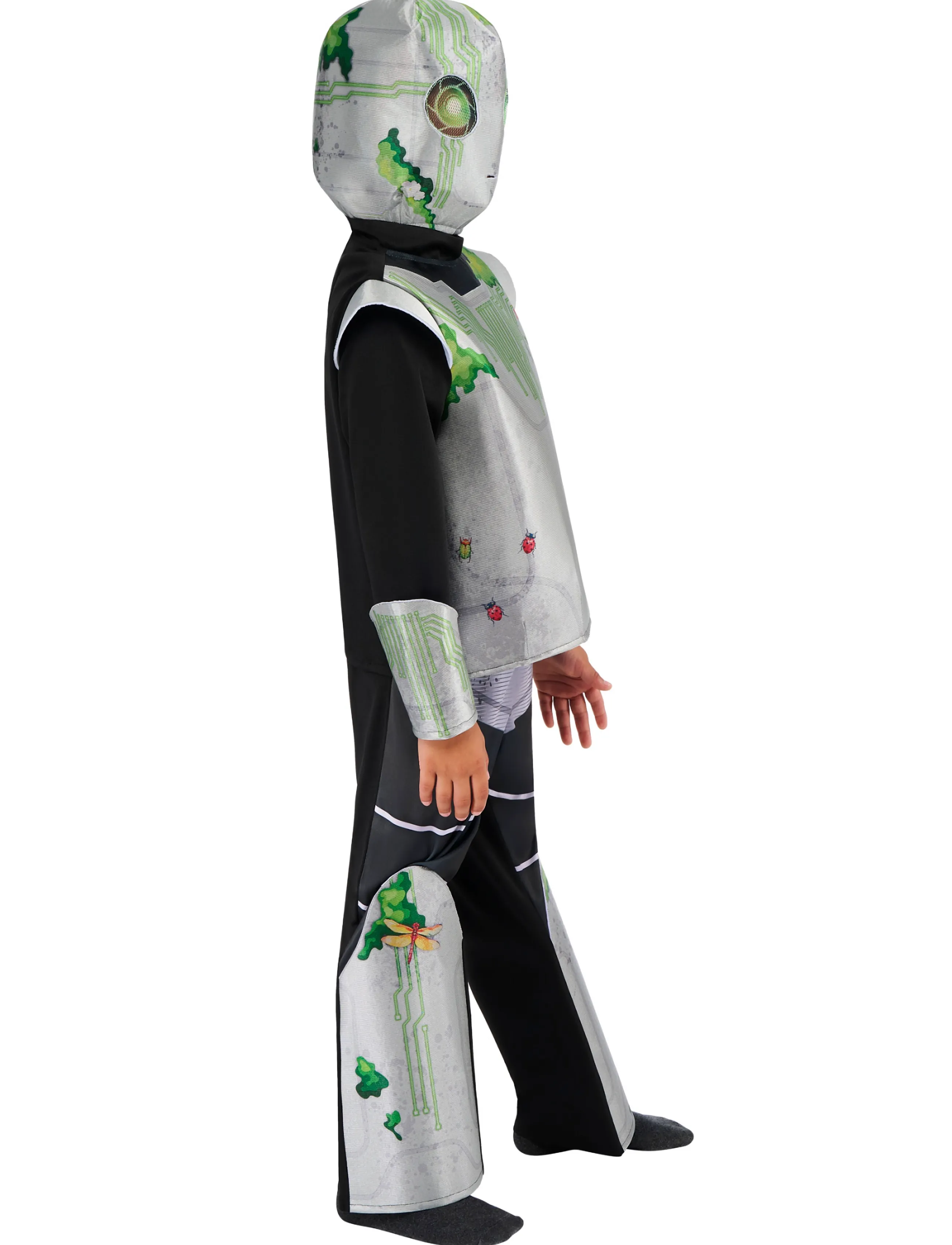 Rubies Gen Adventurous Robot, 9-10Y, Costumes & Accessories, Silber - Character Costumes, Kinder