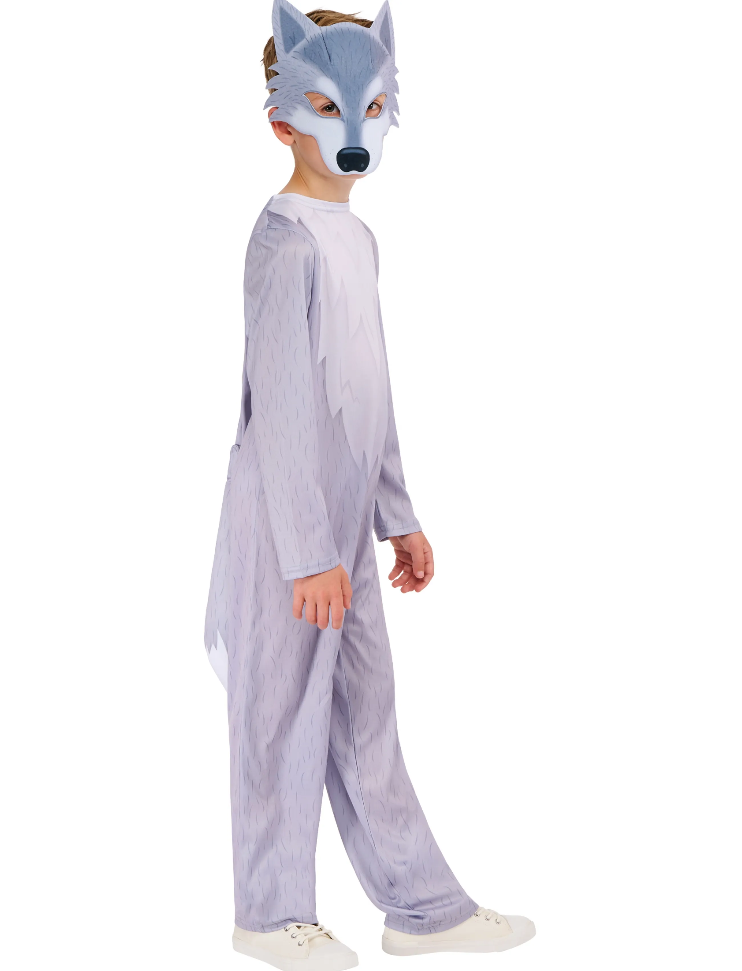 Rubies Gen Storybook Wolf, 5-6Y, Costumes & Accessories, Grau - Character Costumes, Kinder