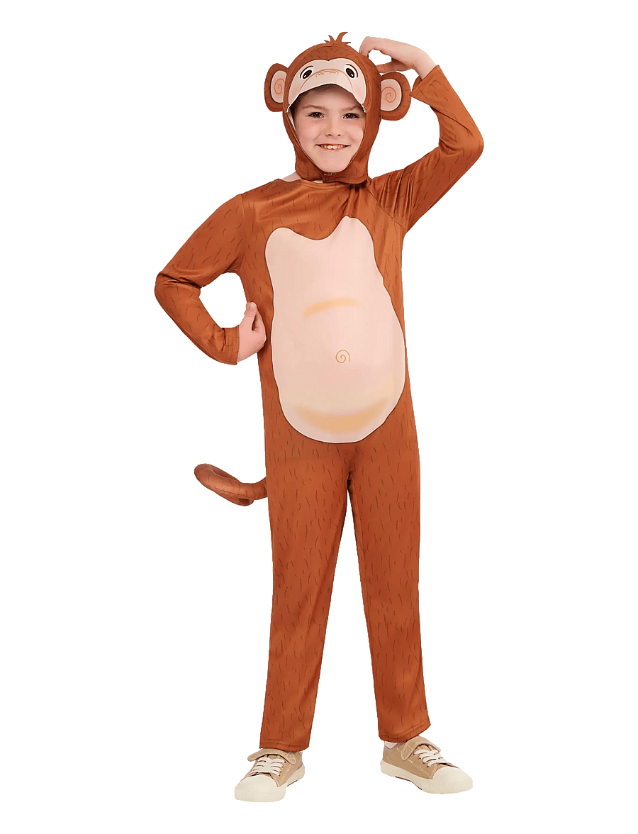 Rubies - GEN - MONKEY - kostumer - brown - 1