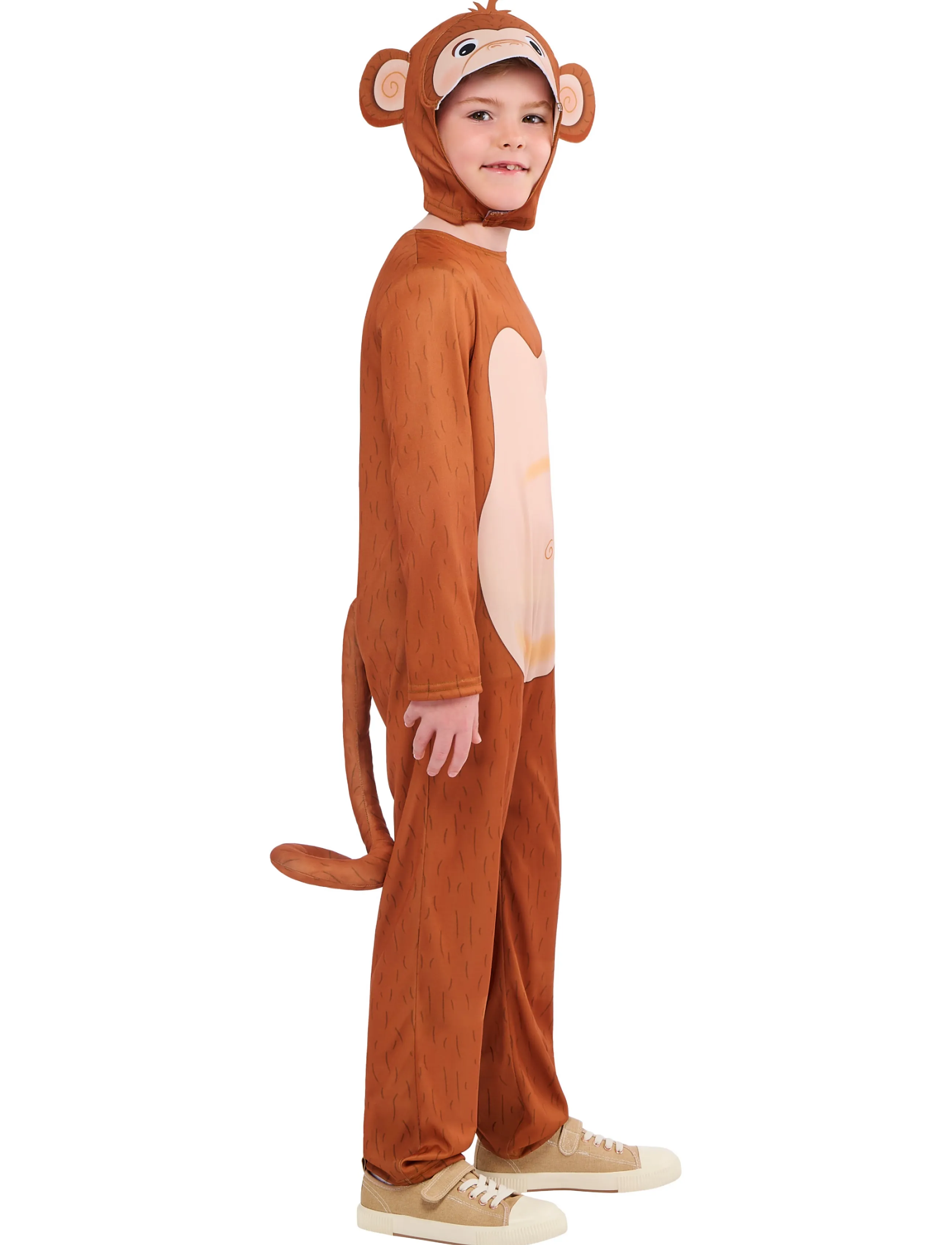 Rubies Gen Monkey, 5-6Y, Costumes & Accessories, Braun - Character Costumes, Kinder