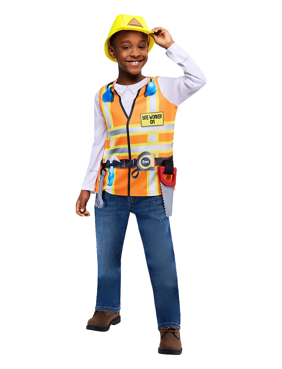 Rubies - GEN - CONSTRUCTION WORKER - legetøjsværktøj - yellow - 1