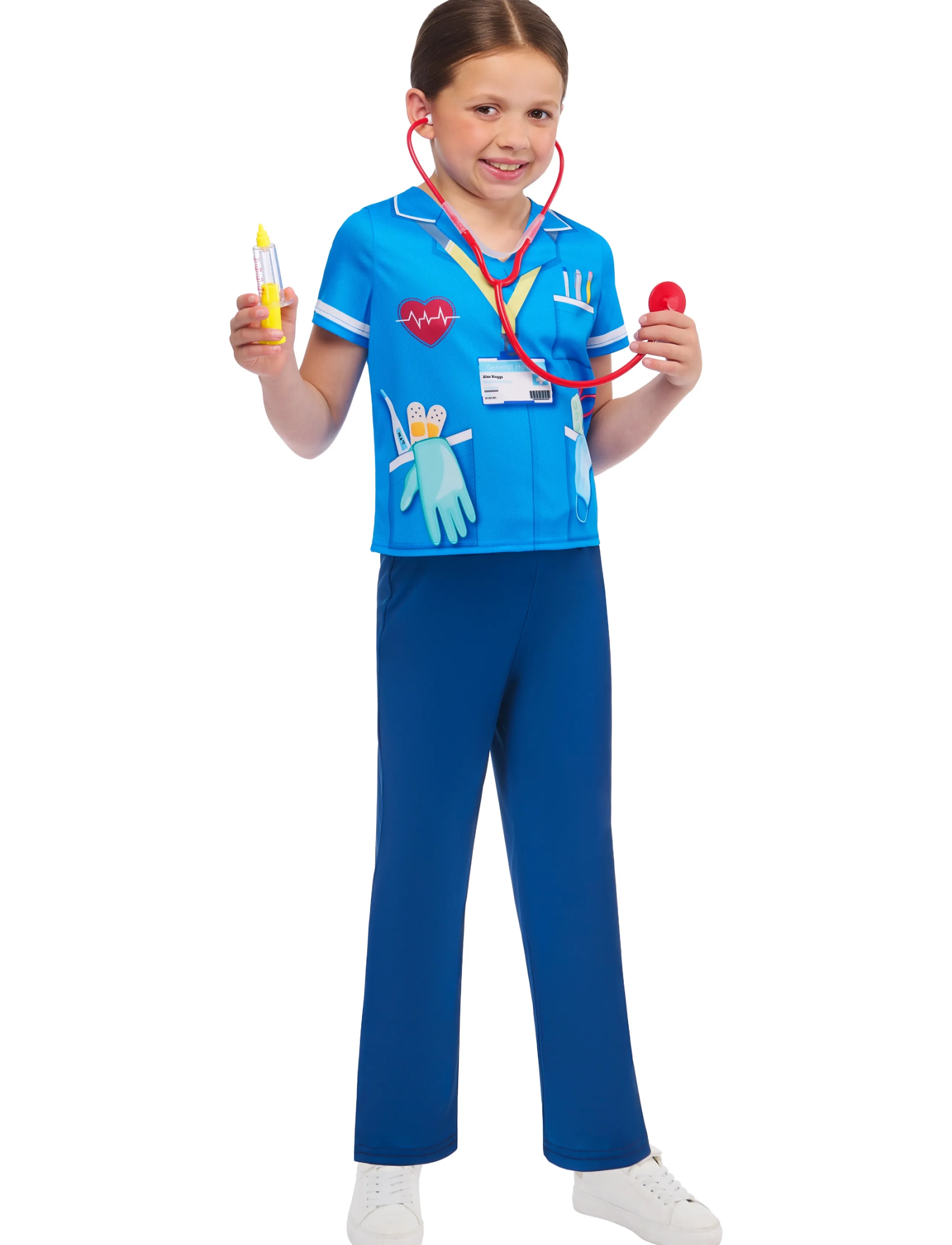Rubies - GEN - MODERN NURSE - kostumer - blue - 4