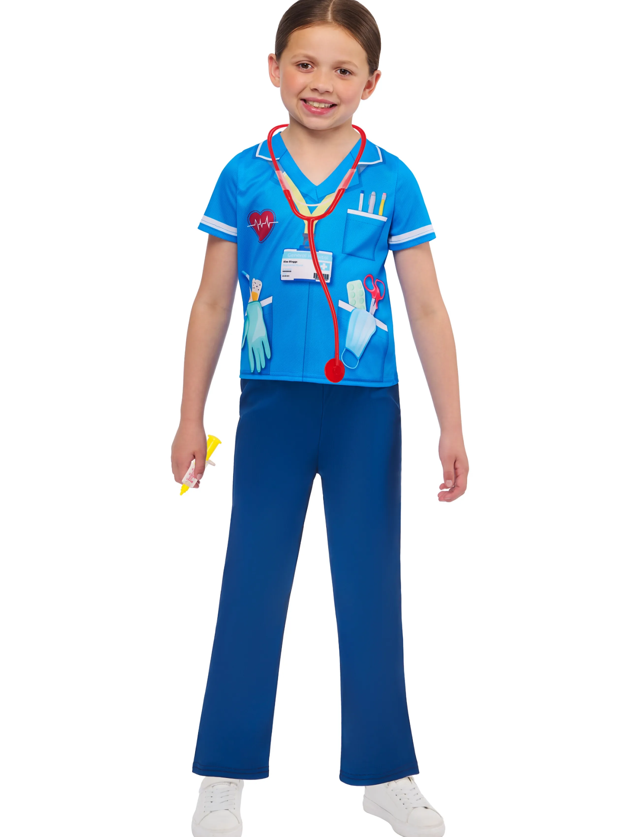 Rubies - GEN - MODERN NURSE - kostumer - blue - 5