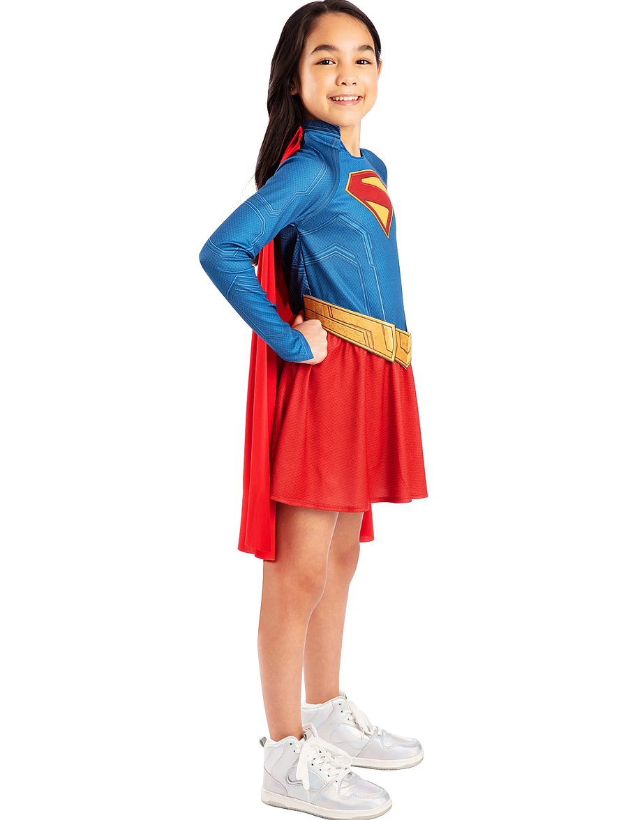 Rubies - Kids Supergirl Movie - kostumer - red - 0