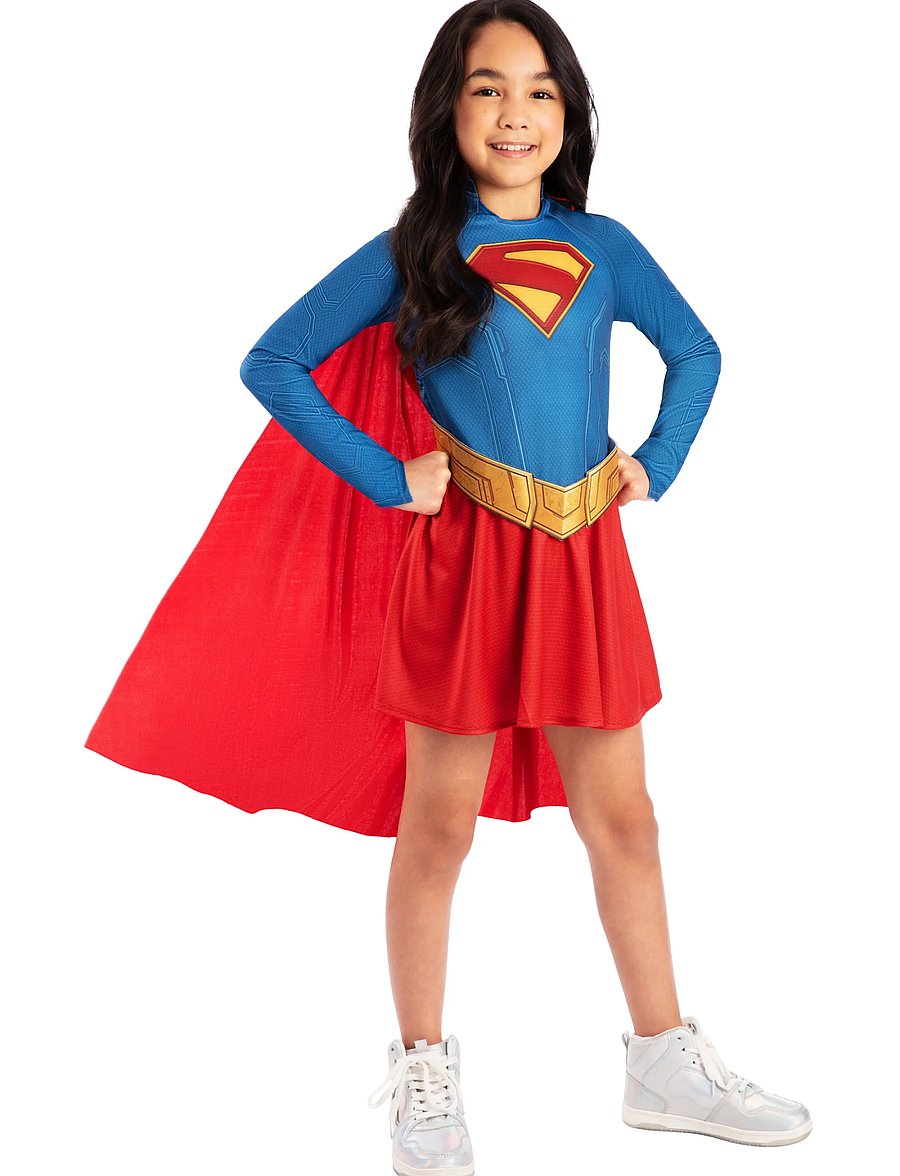 Rubies - Kids Supergirl Movie - kostumer - red - 4