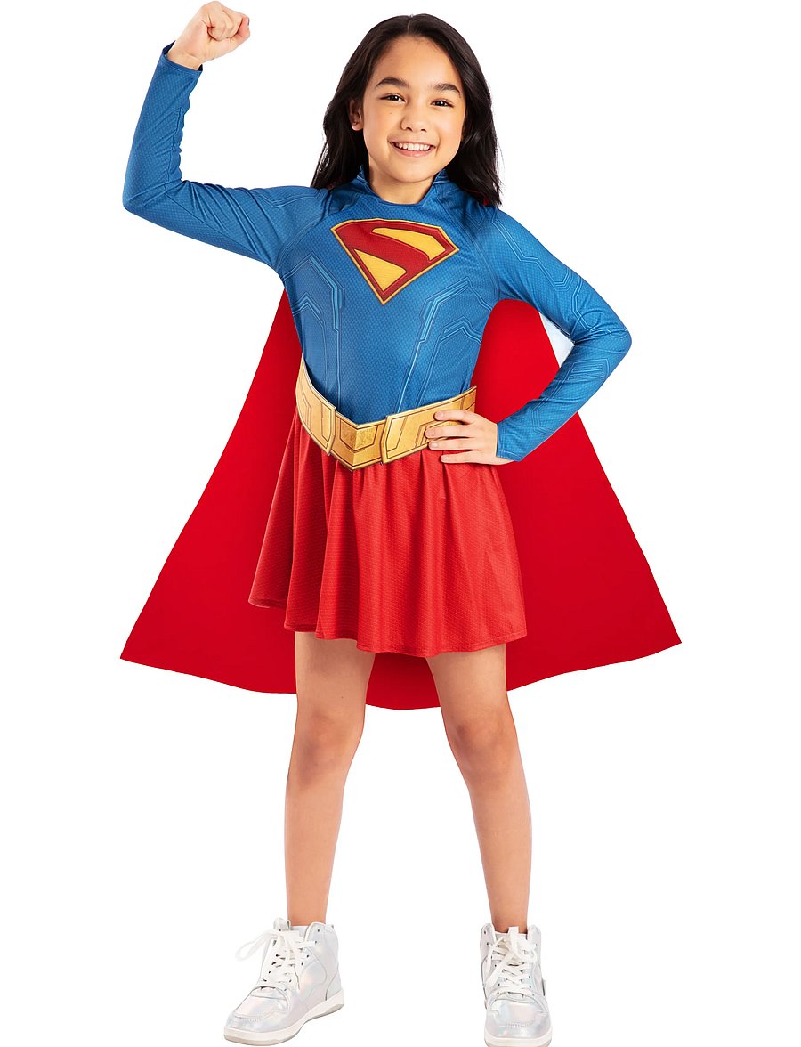 Rubies - Kids Supergirl Movie - kostumer - red - 5