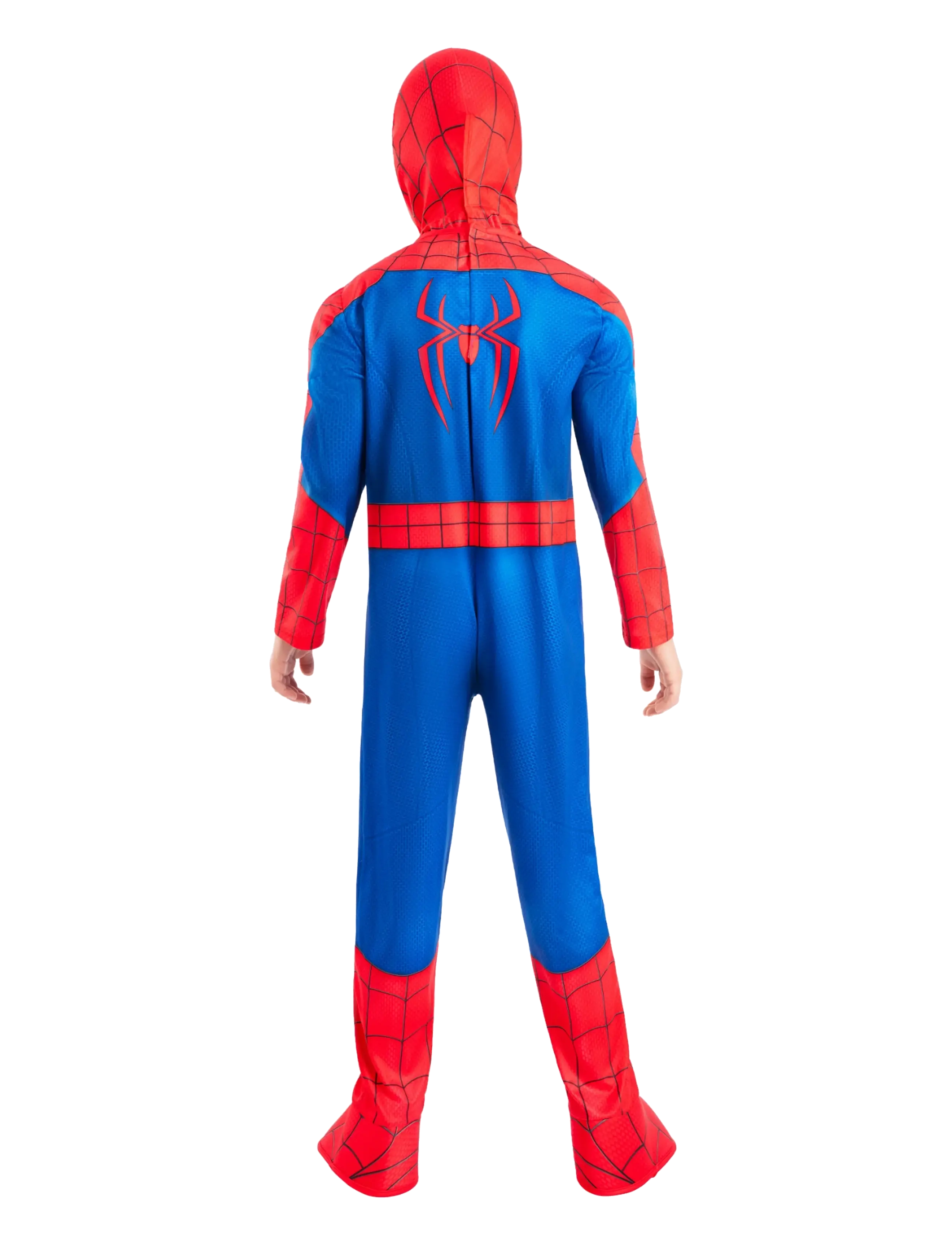 Rubies - SBN SPIDERMAN DLX - PADDED JUMPSUIT W/ BOOT TOPS, SNOOD - kostumer - red - 2