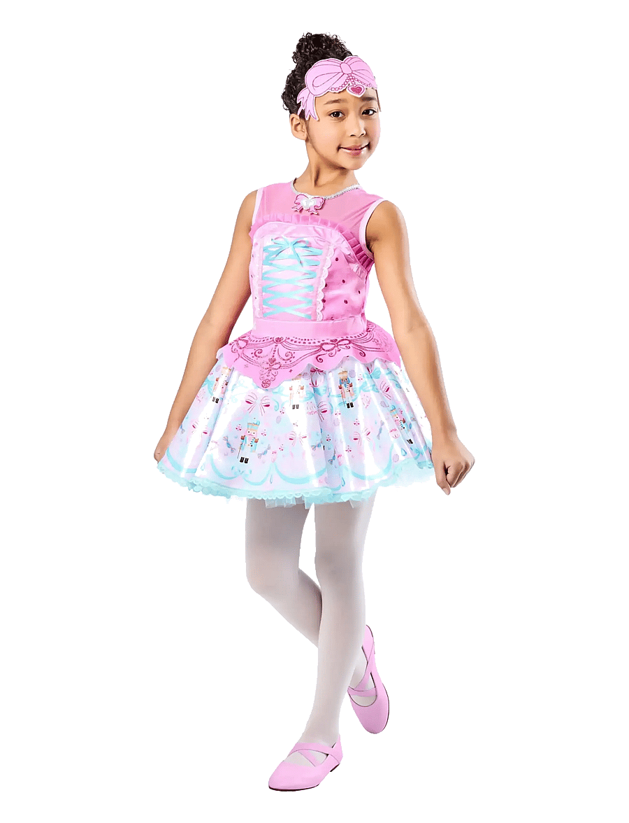 Rubies - Barbie Nutcracker Deluxe Costume - maskeradkläder - pink - 1