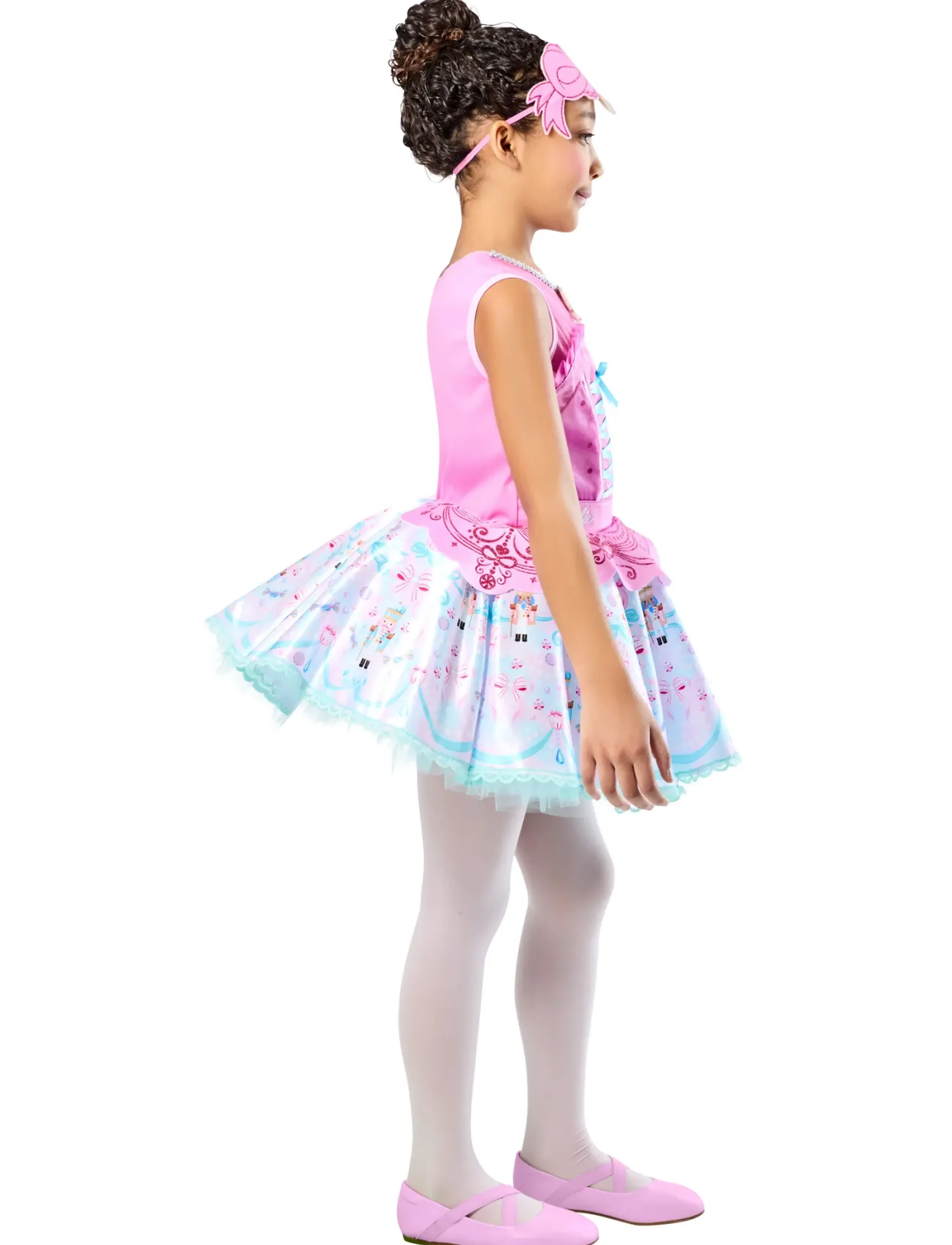 Rubies - Barbie Nutcracker Deluxe Costume - maskeradkläder - pink - 0