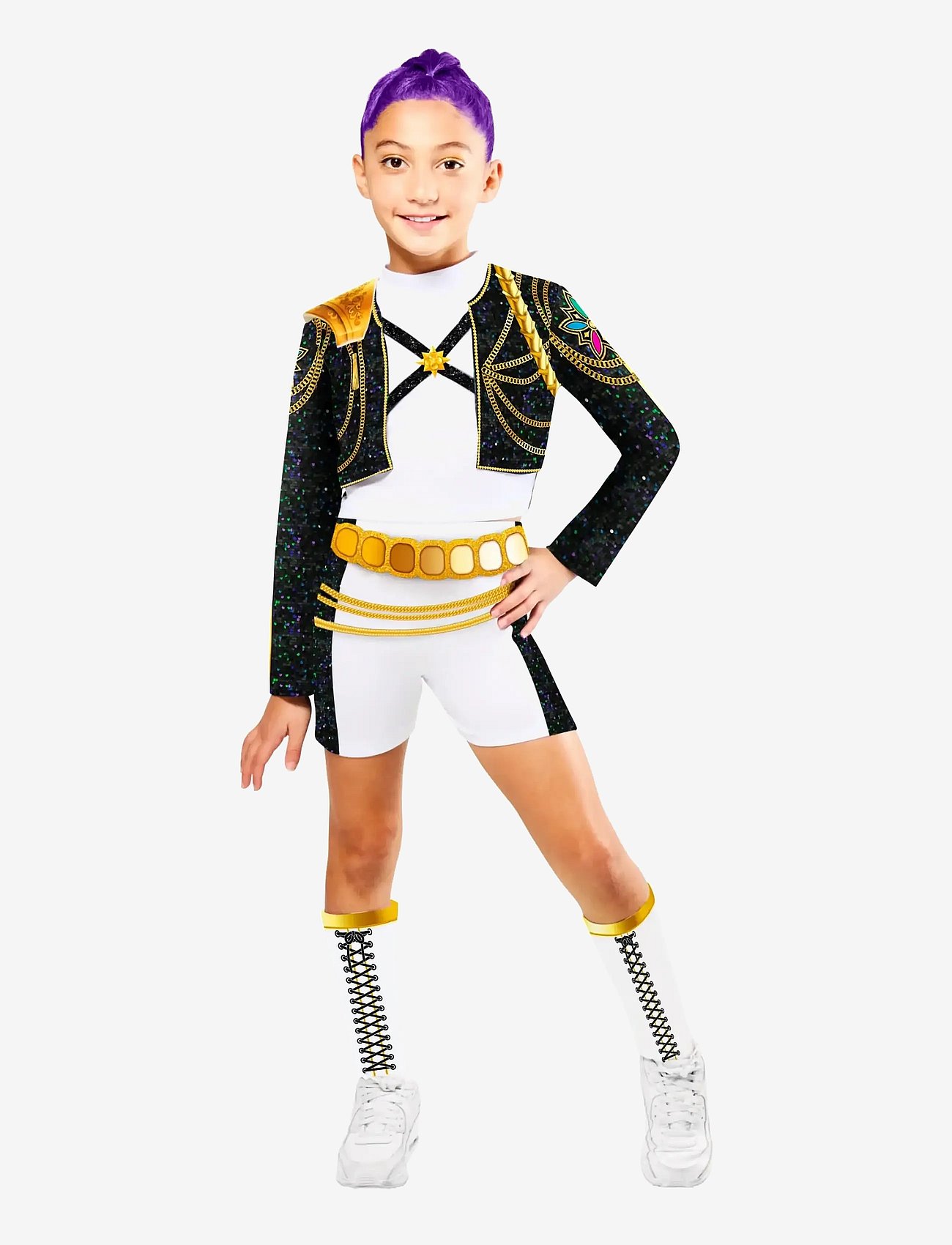 Demon Hunters Rumi Golden Costume - White - 5-6Y