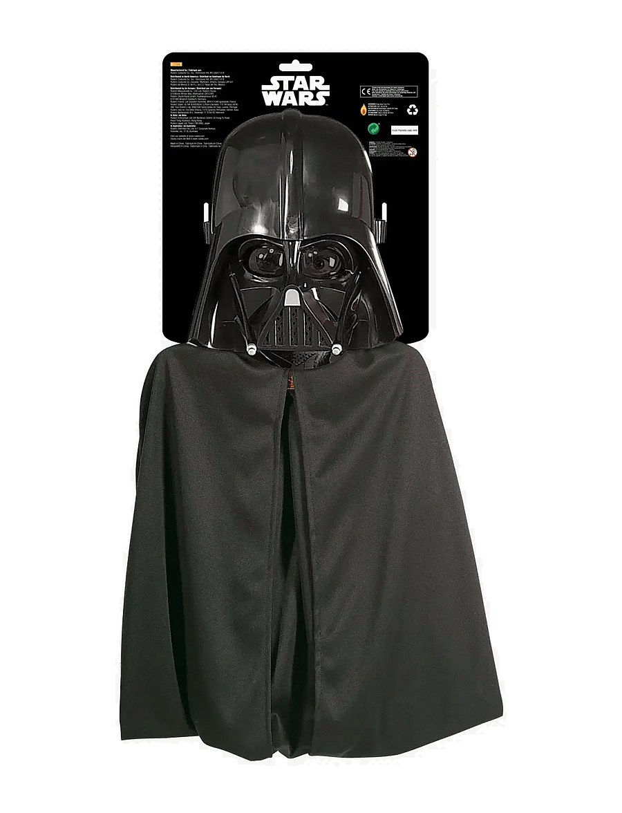 Rubies - Darth Vader Dress-Up Cape and Mask Kit - kostüme - black - 1
