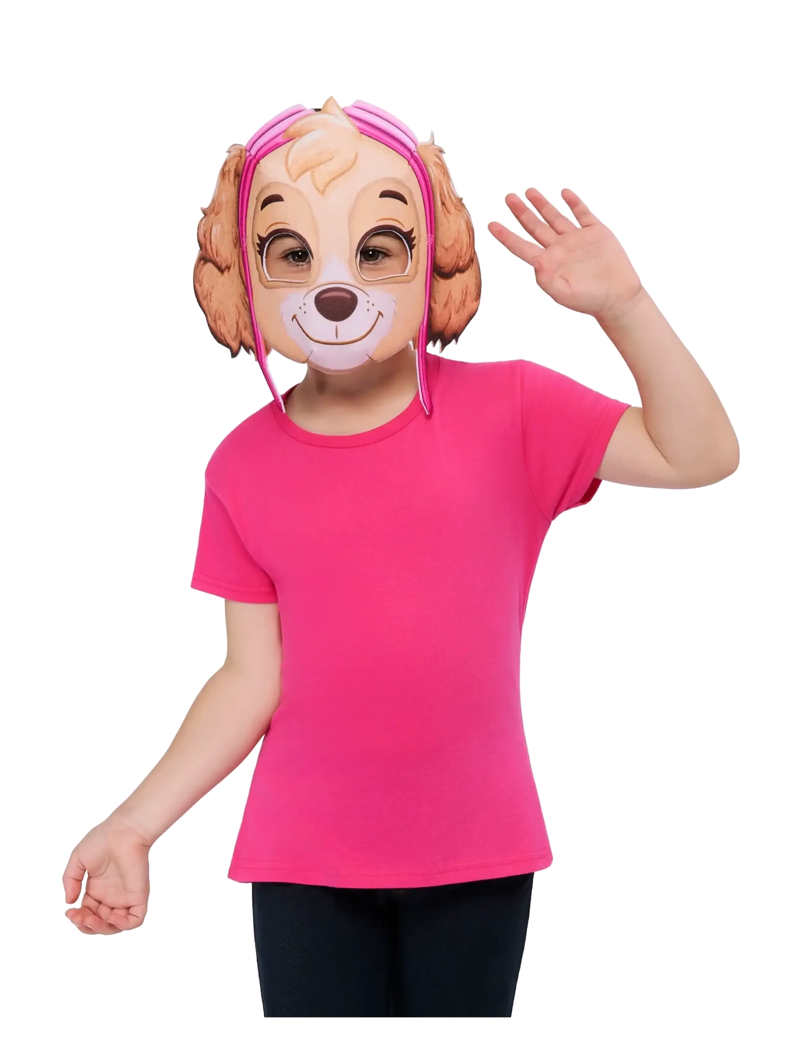Rubies SKYE EVA MASK - Jõulukingid - PINK / cream
