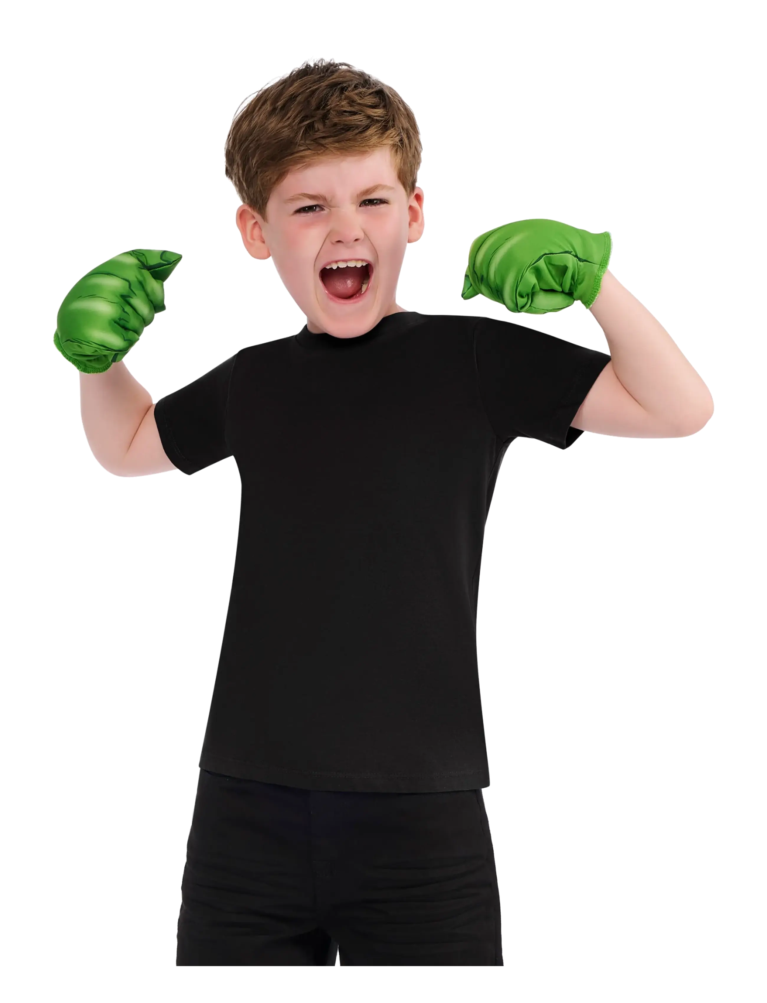 Rubies HULK GLOVES - Kostüümide aksessuaarid - GREEN / green