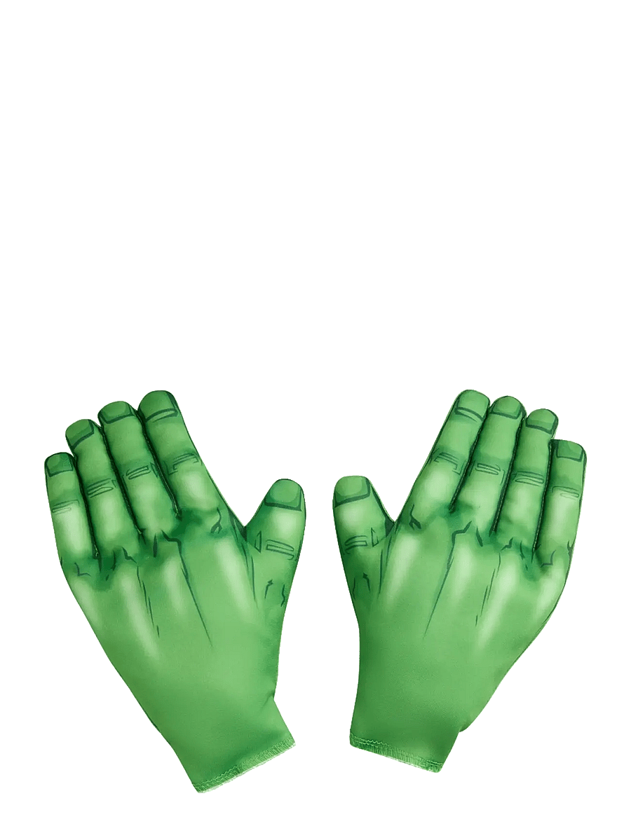Rubies - Hulk Gloves - kostüümide aksessuaarid - green - 2
