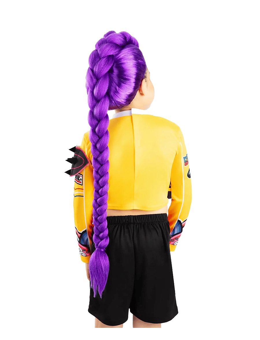 Rubies - Kpop - Rumi Full Wig Child - kostüm-zubehör - purple - 2