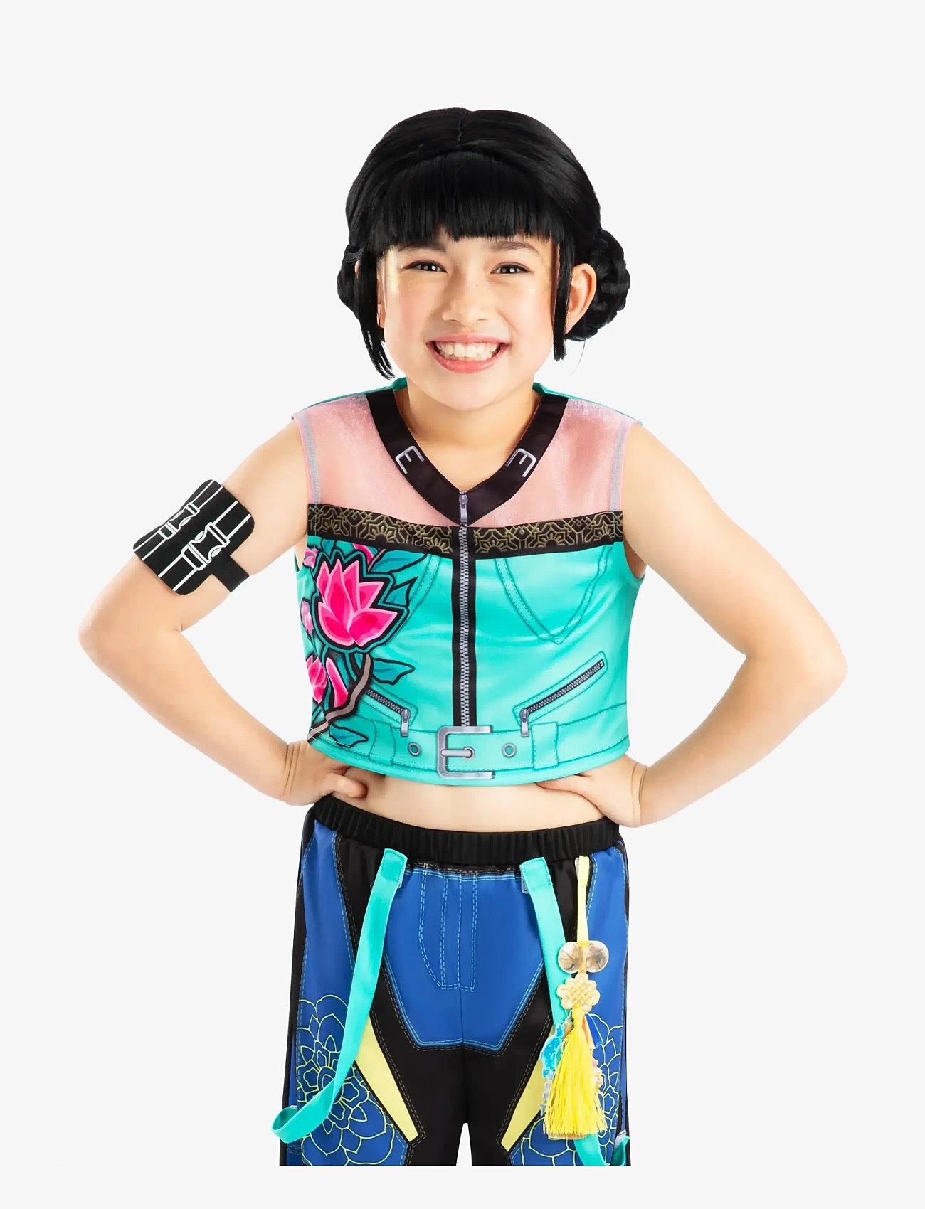 Rubies - Kpop - Zoey Wig Child - kostüm-zubehör - black - 1
