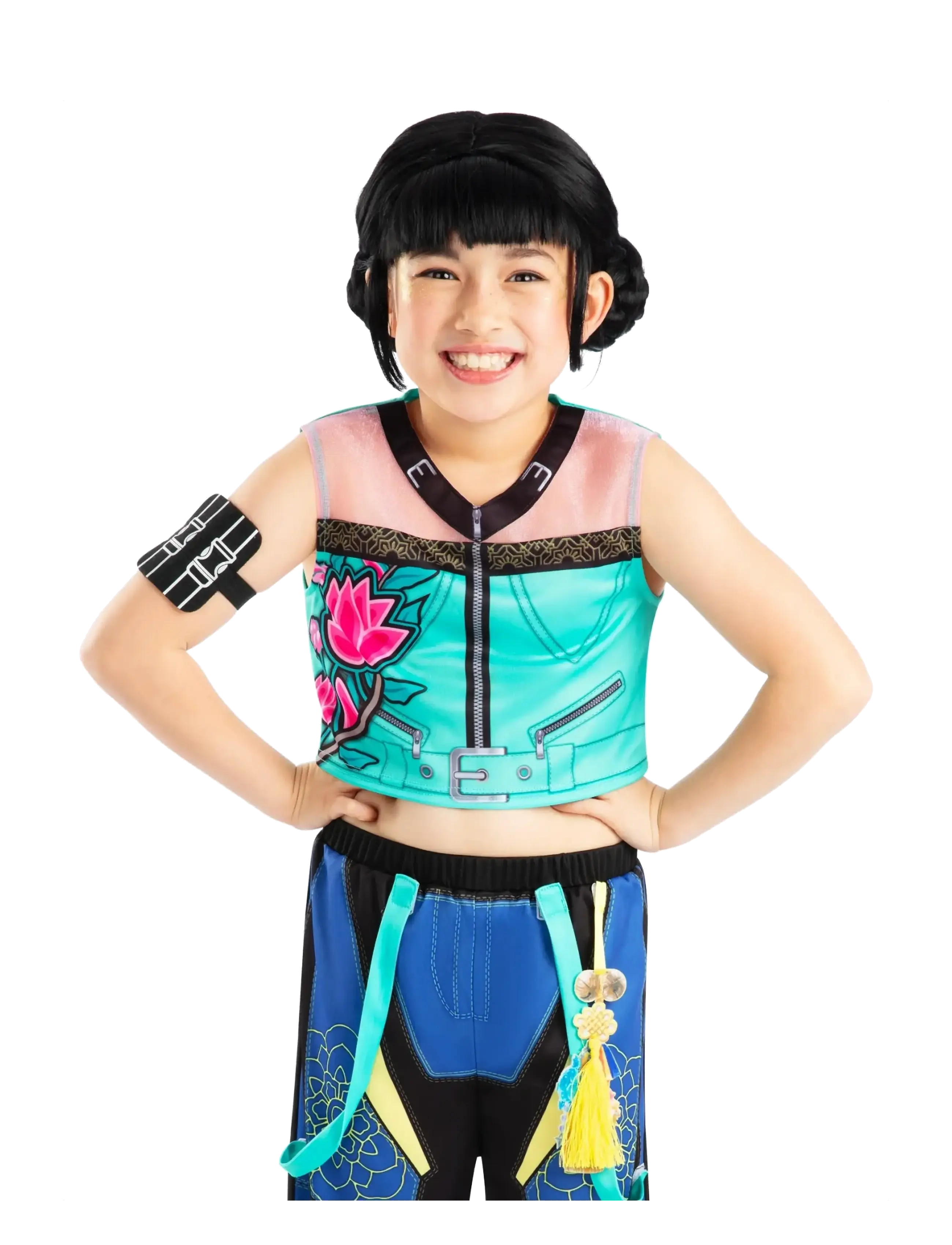 Rubies Kpop - Zoey Wig Child - Julklappar till barn - BLACK / black