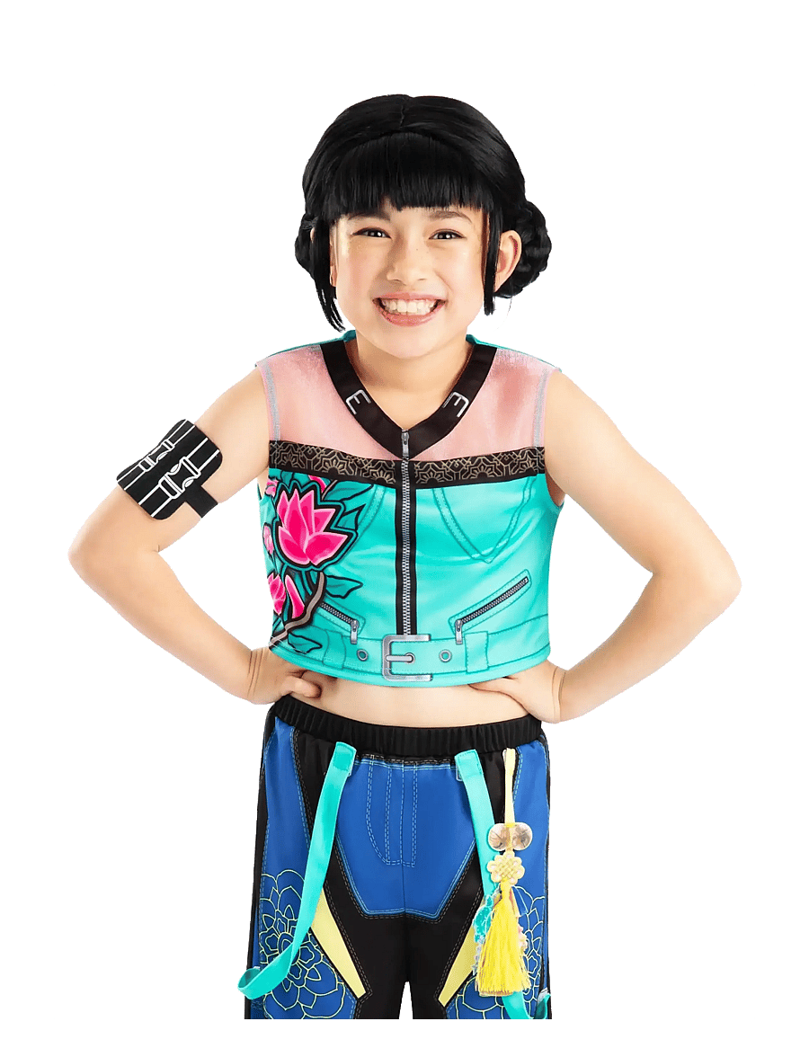 Demon Hunters - Kpop - Zoey Wig Child - kostüümide aksessuaarid - black - 1