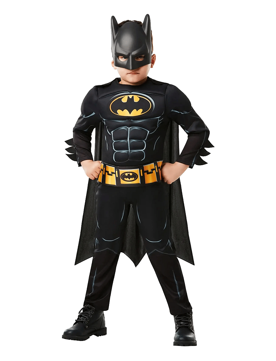 Batman - Batman Deluxe Costume - maskeradkläder - black - 2