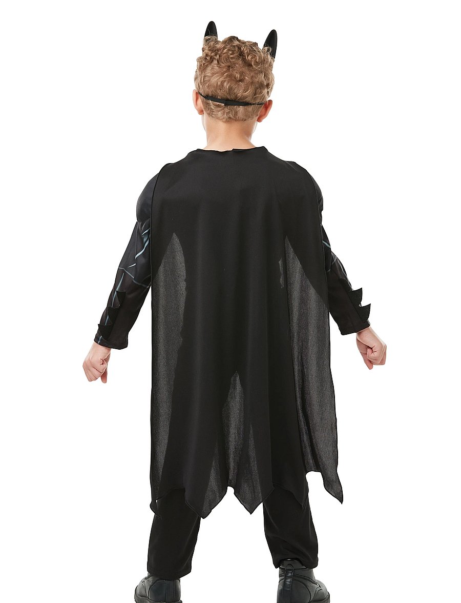 Batman - Batman Deluxe Costume - maskeradkläder - black - 0