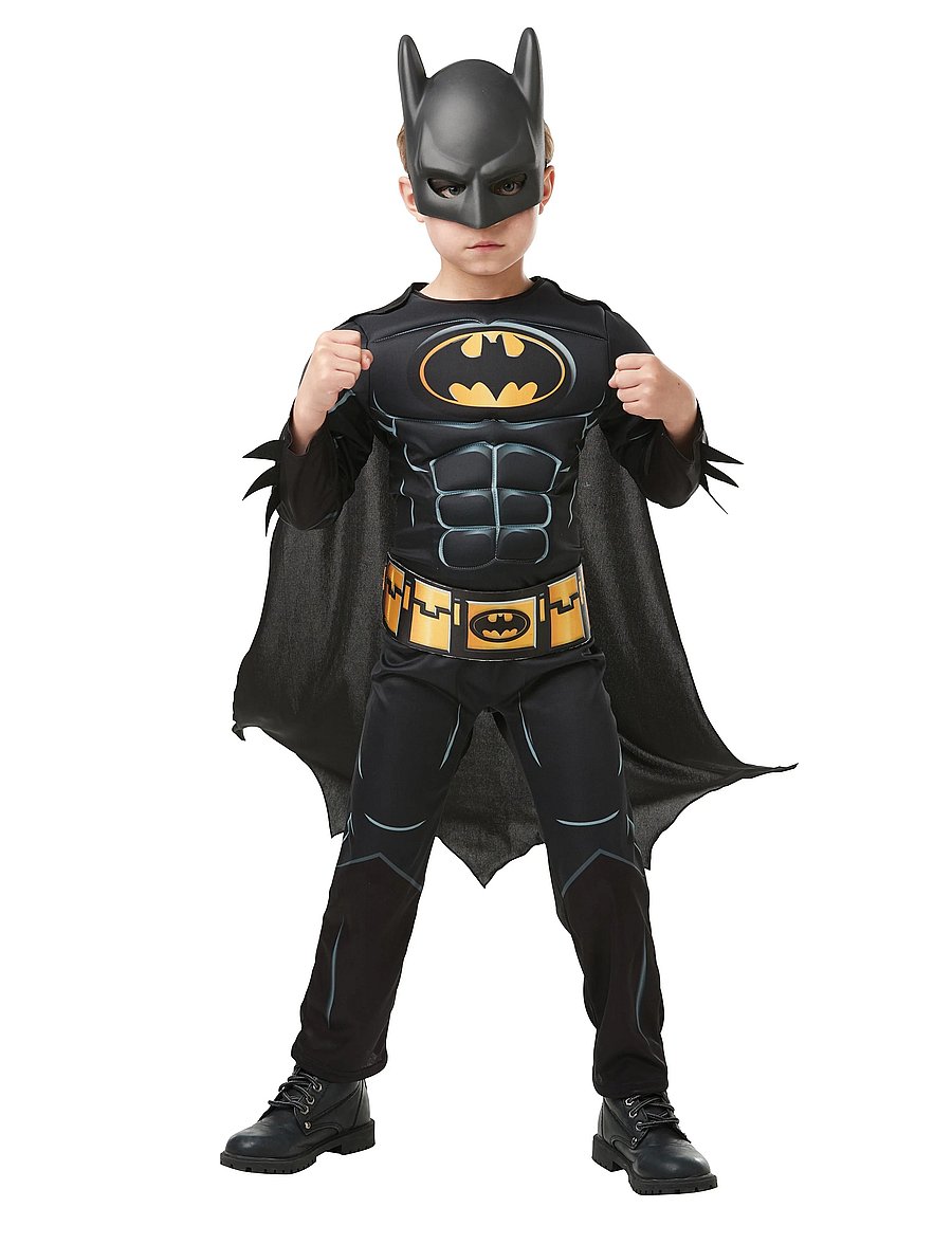 Batman - Batman Deluxe Costume - maskeradkläder - black - 3