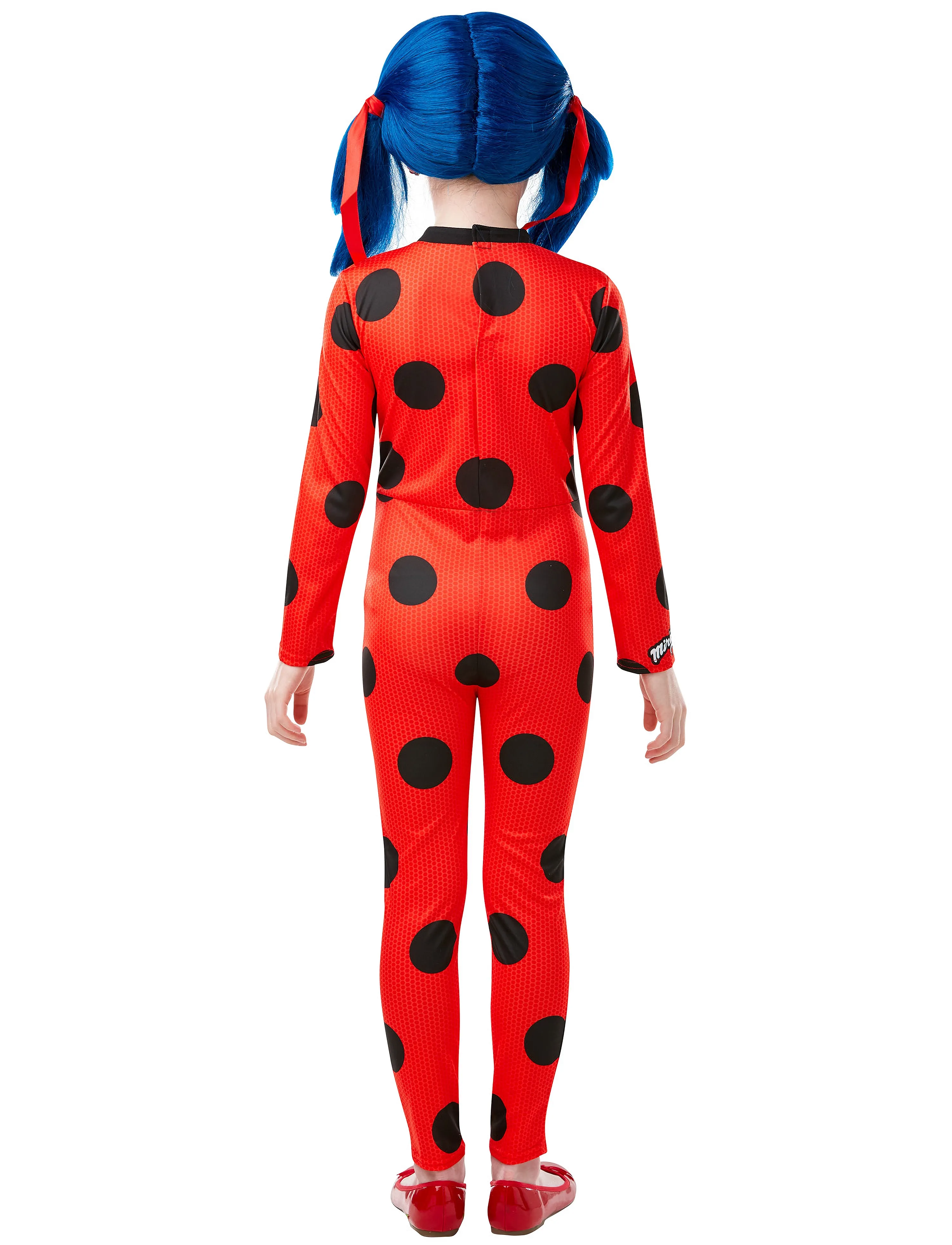 Ladybug Miraculous Ladybug Classic Costume, Børn, Character Costumes, Rød, Str: 7-8Y