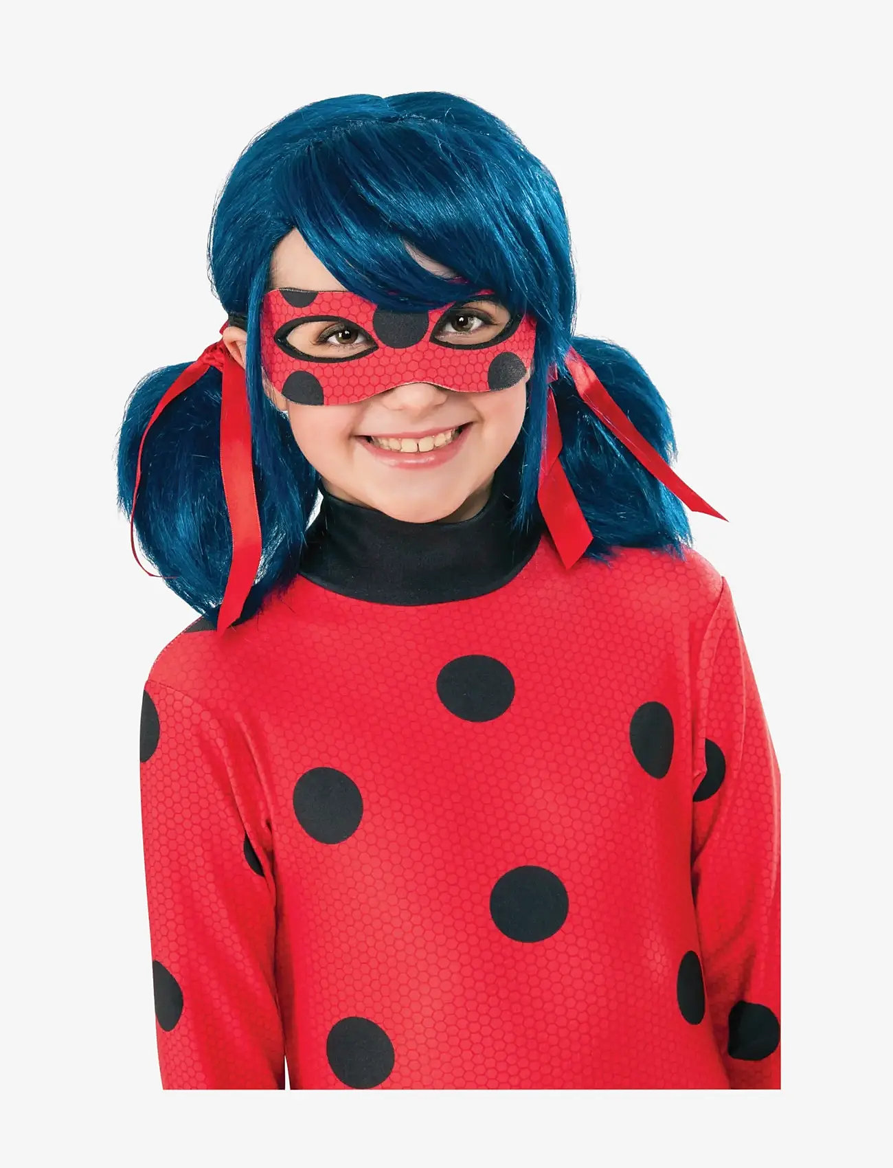 Ladybug - Miraculous Ladybug Dress-up Wig - kostüümid - black - 0
