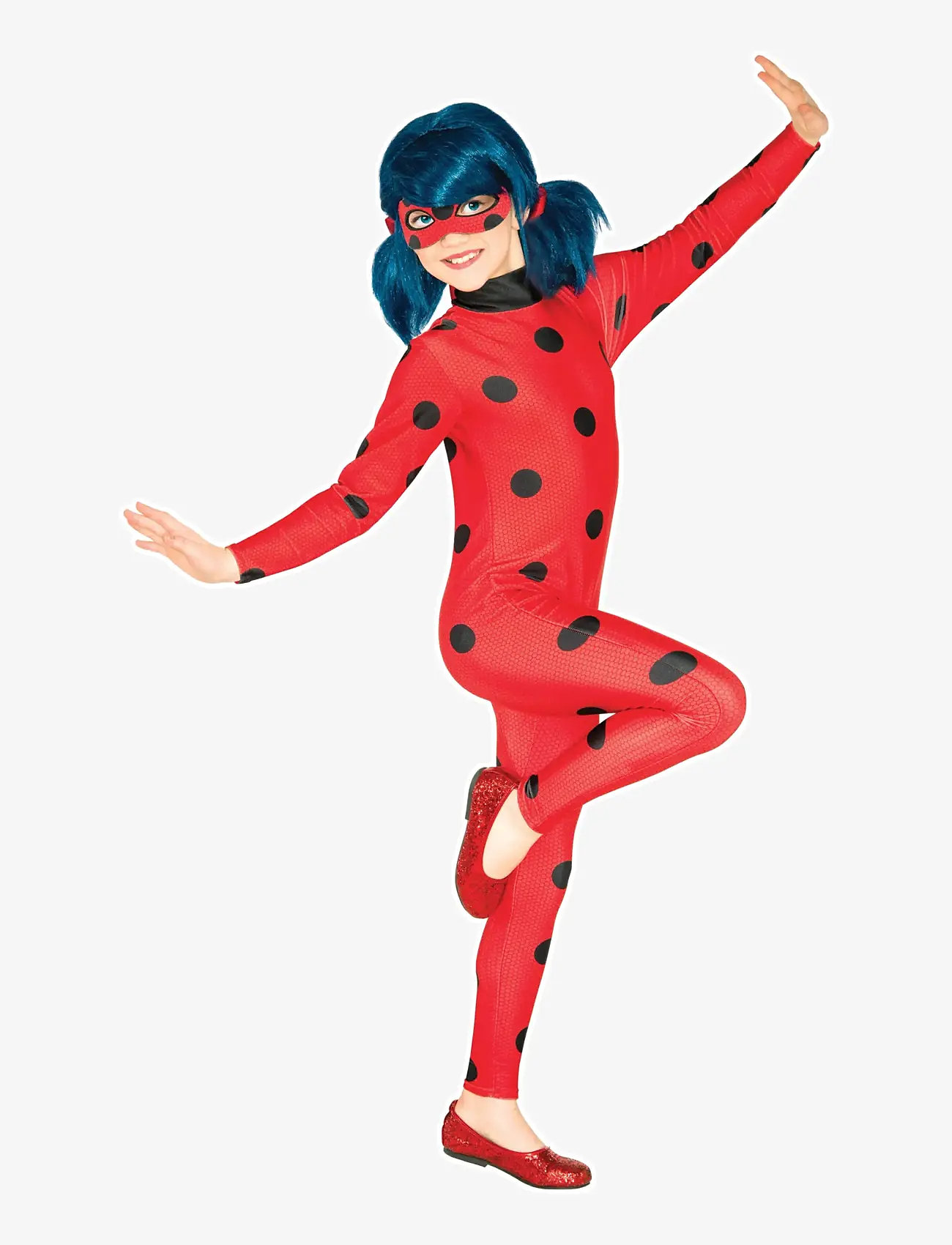 Ladybug - Miraculous Ladybug Dress-up Wig - kostüümid - black - 1