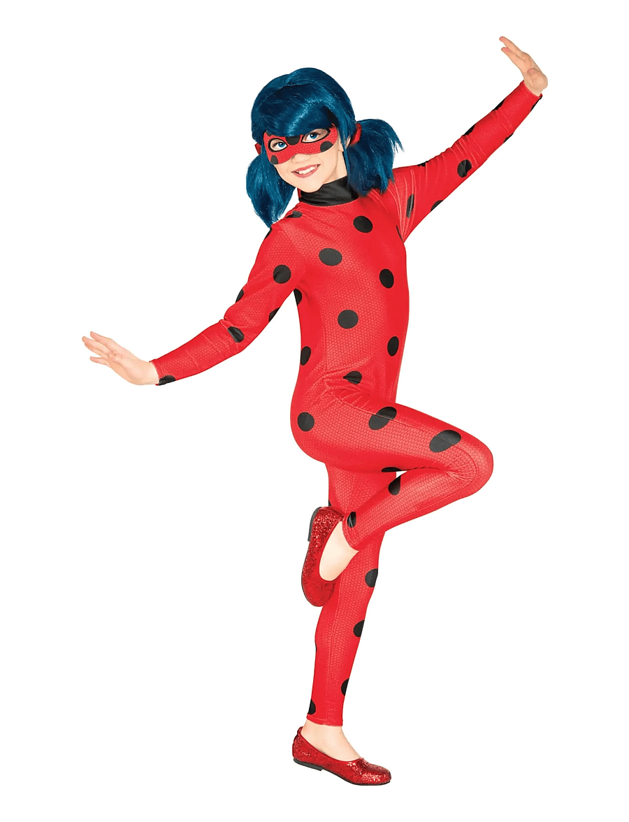 Rubies - Miraculous Ladybug Dress-up Wig - kostüümid - black - 1