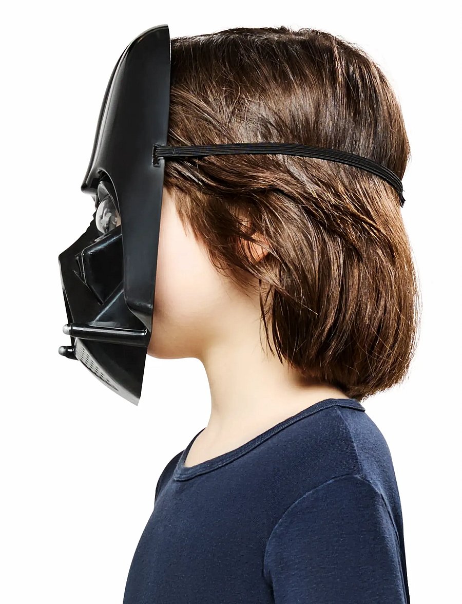Rubies - DARTH VADER MASK CHILD - maskeradtillbehör - black - 3