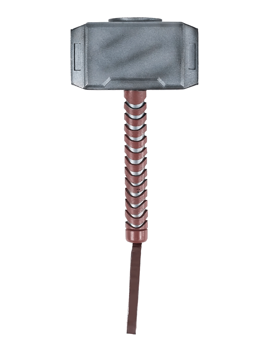 Rubies - THOR HAMMER CHILD - maskeradtillbehör - silver - 0