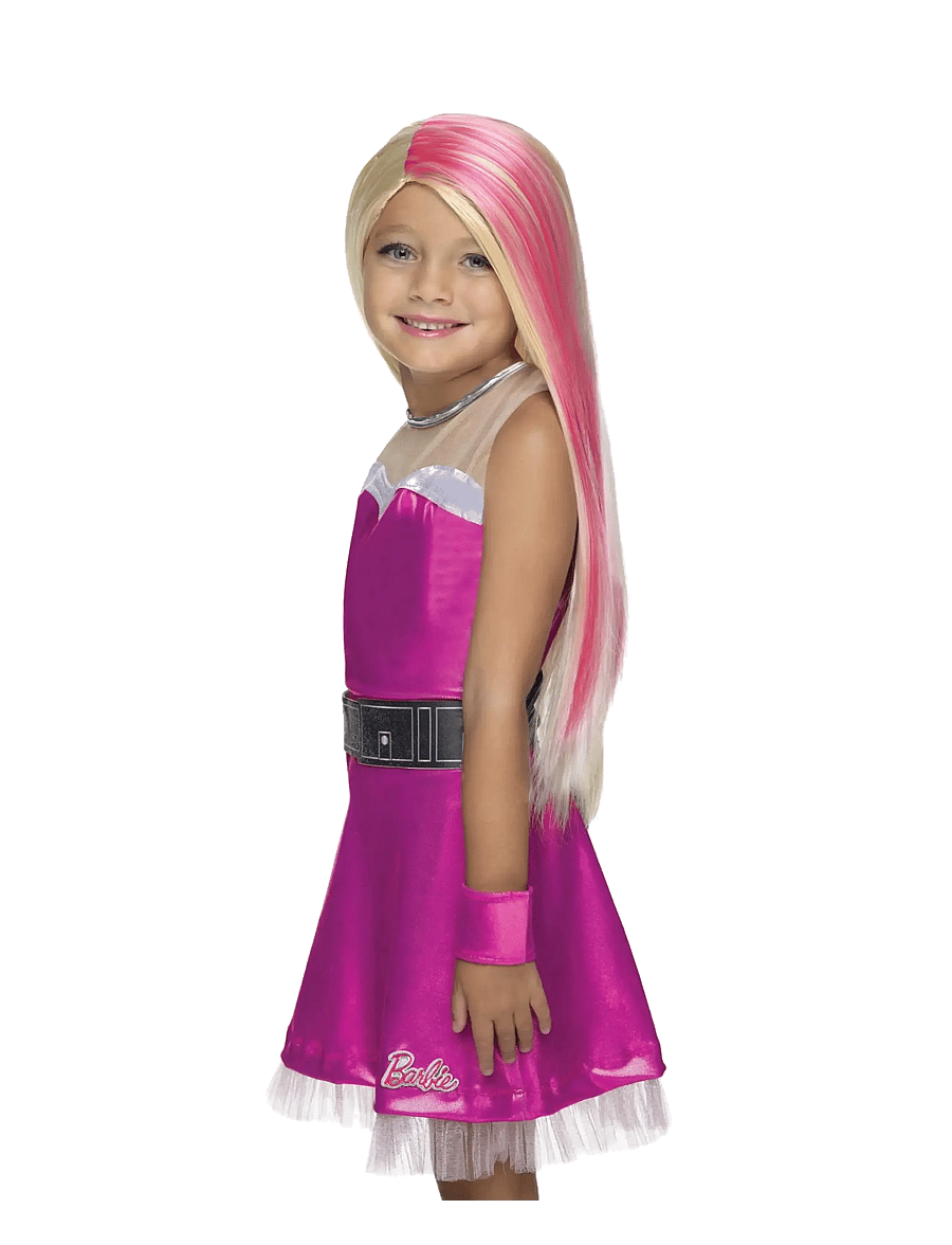 Barbie - Barbie Wig for Dress-up - kostüme - pink - 0