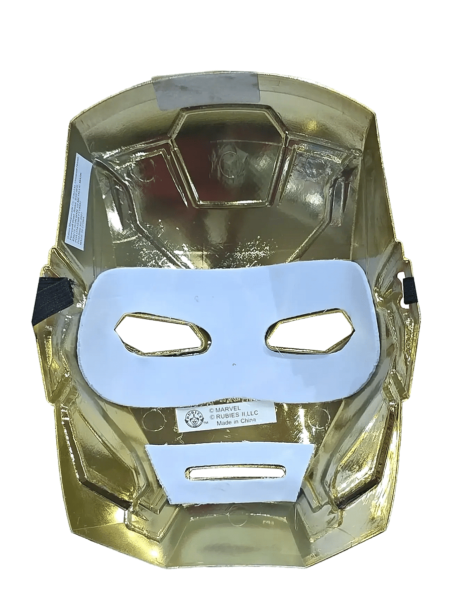 Rubies - Iron Man Half Mask - kostüümide aksessuaarid - red - 1