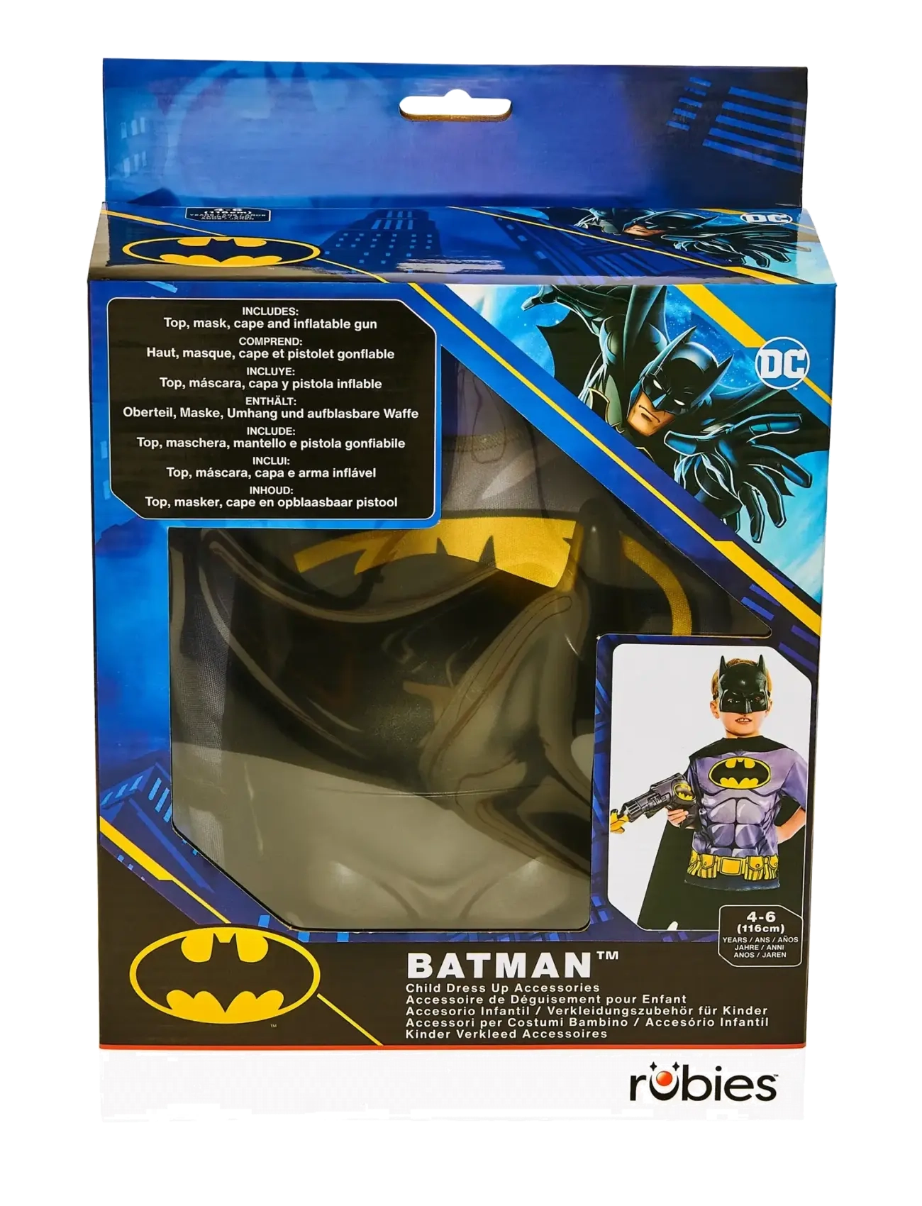 Rubies - Batman Dress Up Gift Set - kostüümid - multi color - 2