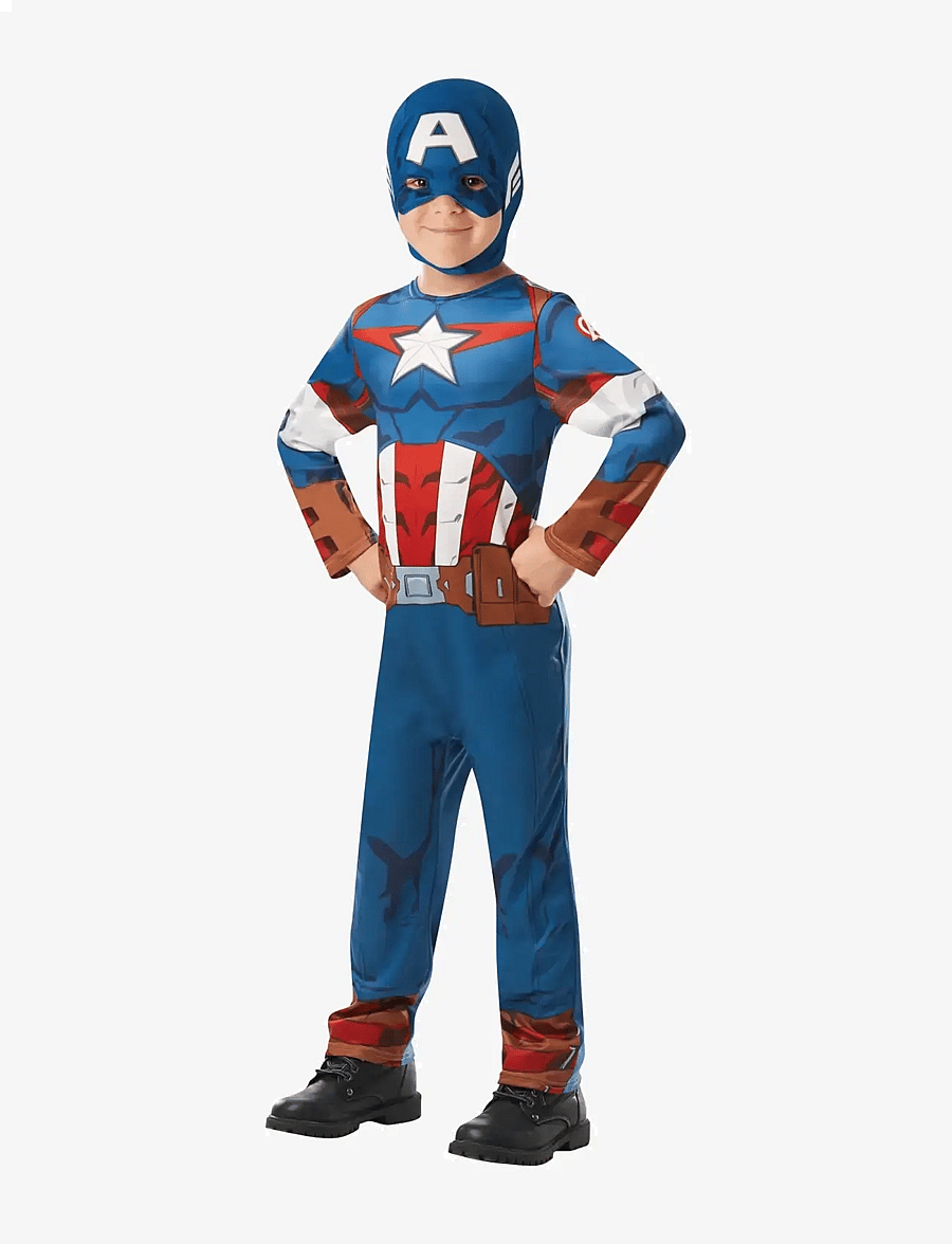 Rubies - Captain America Classic Costume - kostüümid - blue - 0