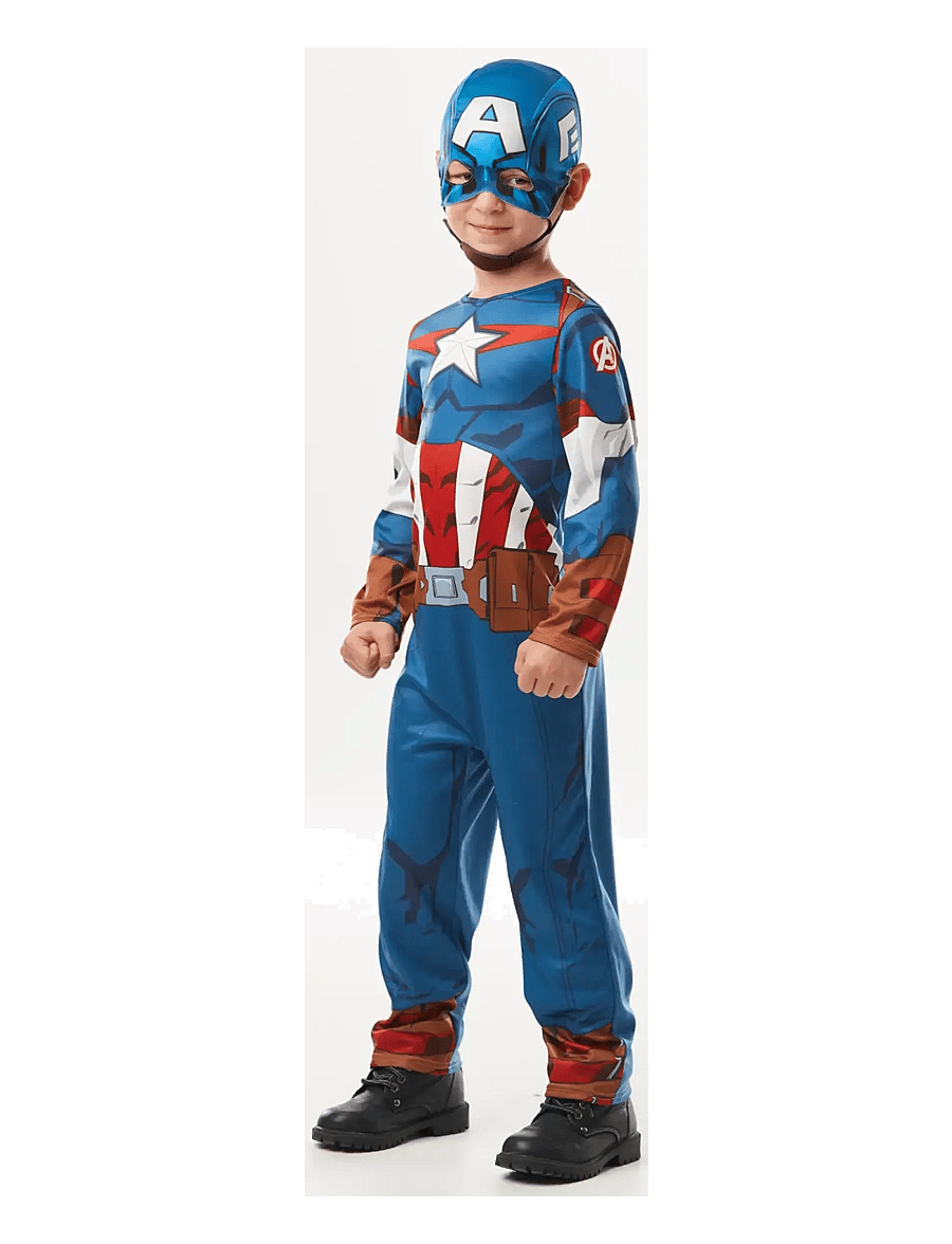 Rubies - Captain America Classic Costume - kostüümid - blue - 1