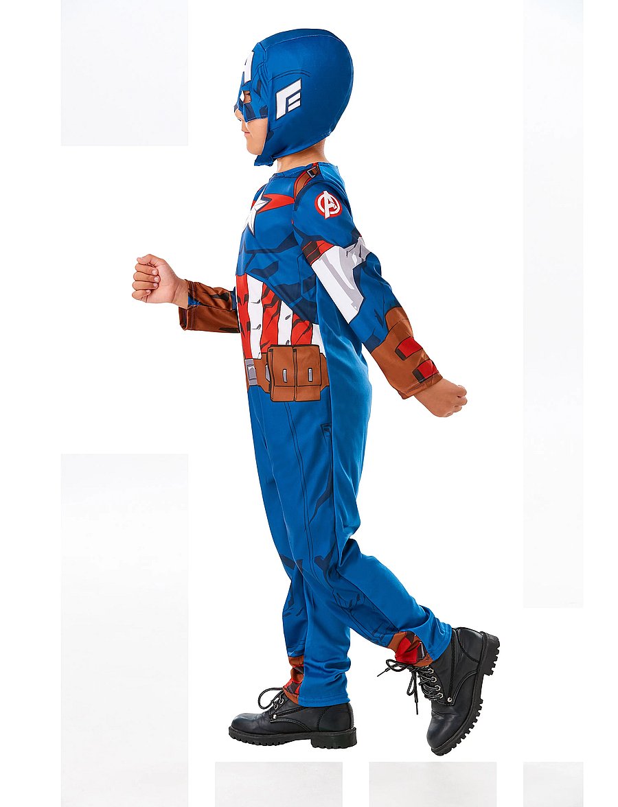 Rubies - Captain America Classic Costume - kostüümid - blue - 3
