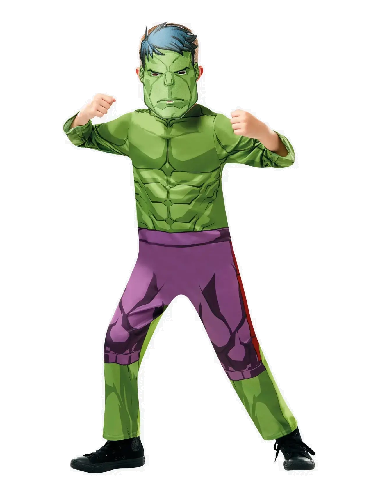 RUBIES Hulk Klassisch Costume Grün - 3-4Y - Kinder