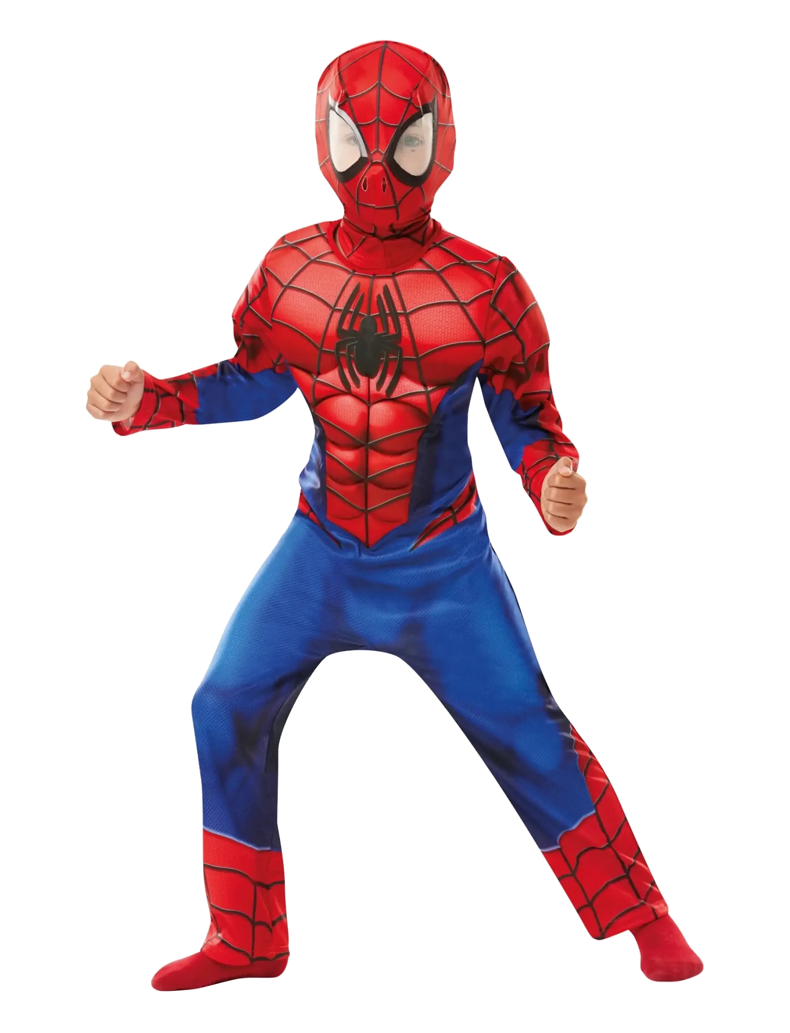 Spider-man - Spiderman Deluxe Costume - kostiumy - red - 2