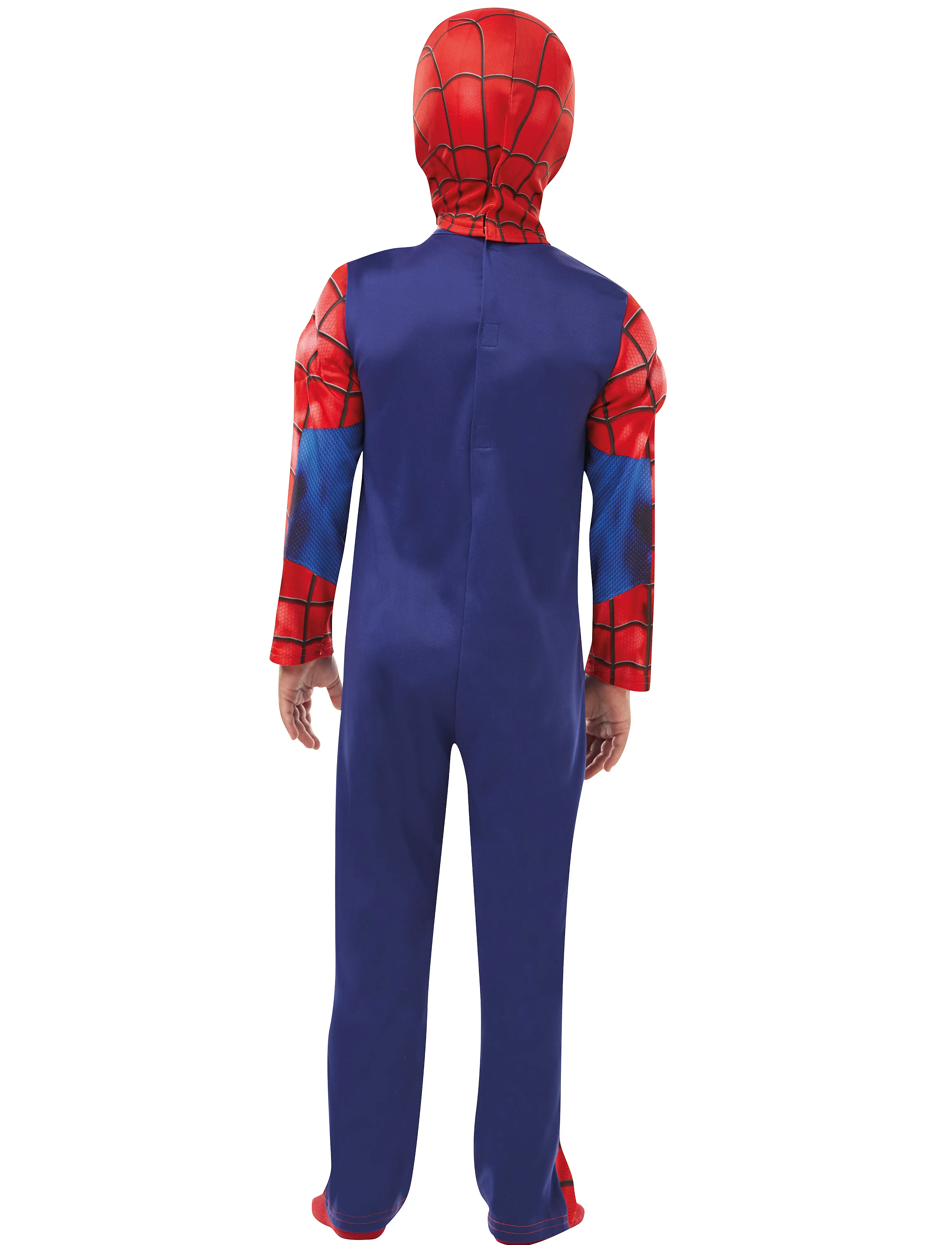 Spider-man Spiderman Deluxe Costume, Børn, Character Costumes, Rød, Str: 5-6Y