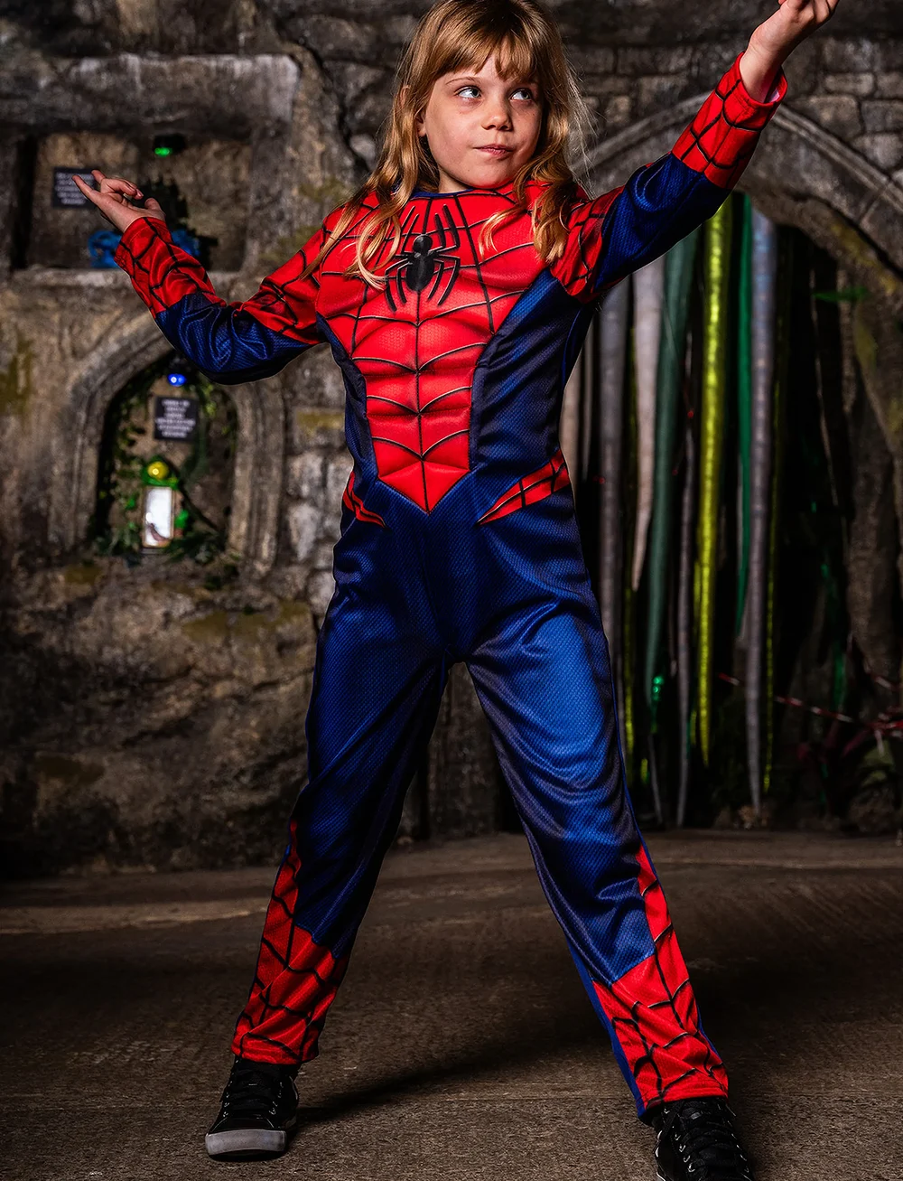 Ämblikmees - Spiderman Deluxe Costume - kostüümid - red - 5
