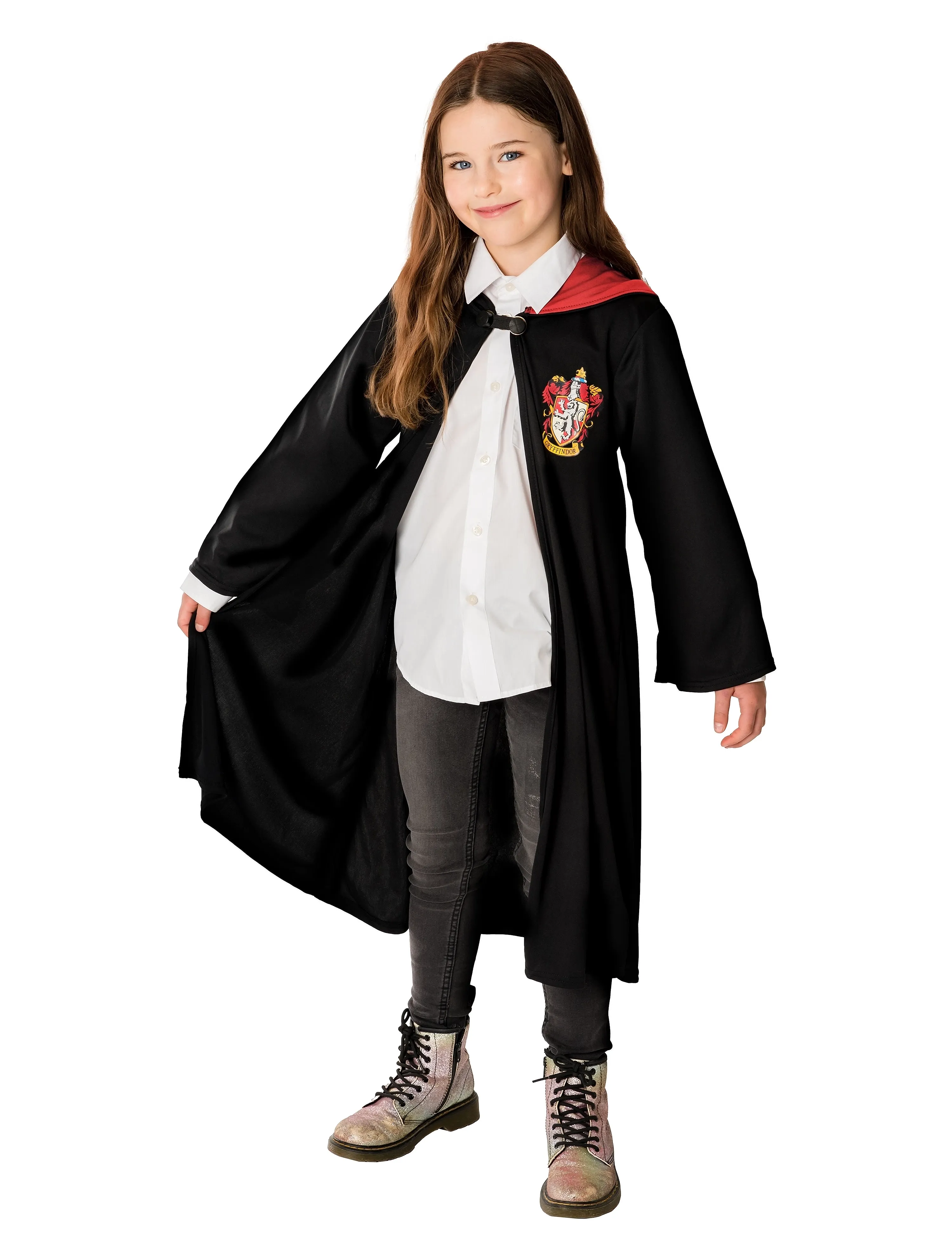Harry Potter Harry Potter Gryffindor Dress-Up Robe, 5-6Y, Black, Kostumer Og Tilbehør > Karakterkostumer, Børn