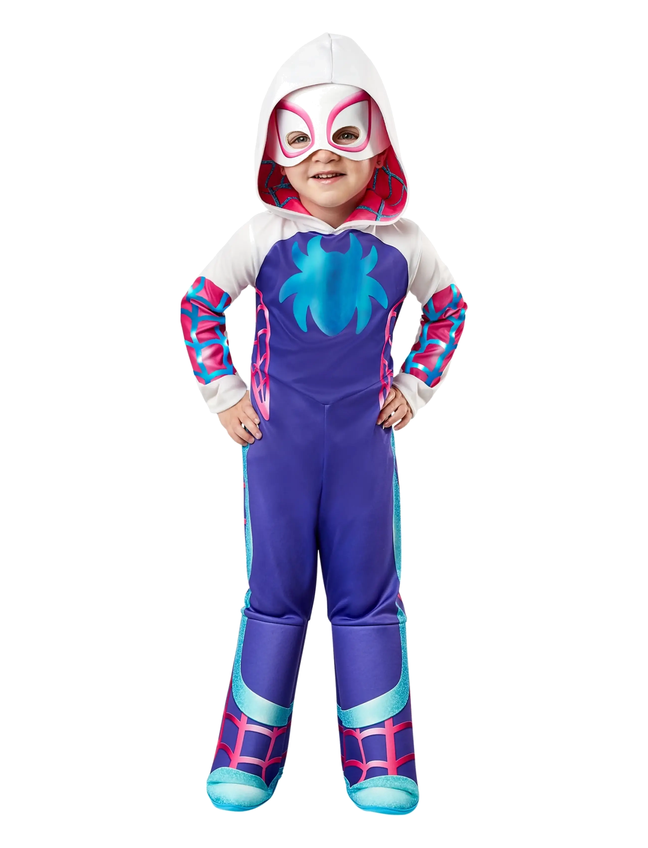 Rubies SAF- GHOST SPIDER TODDLER DLX - Kostumer - PURPLE / purple