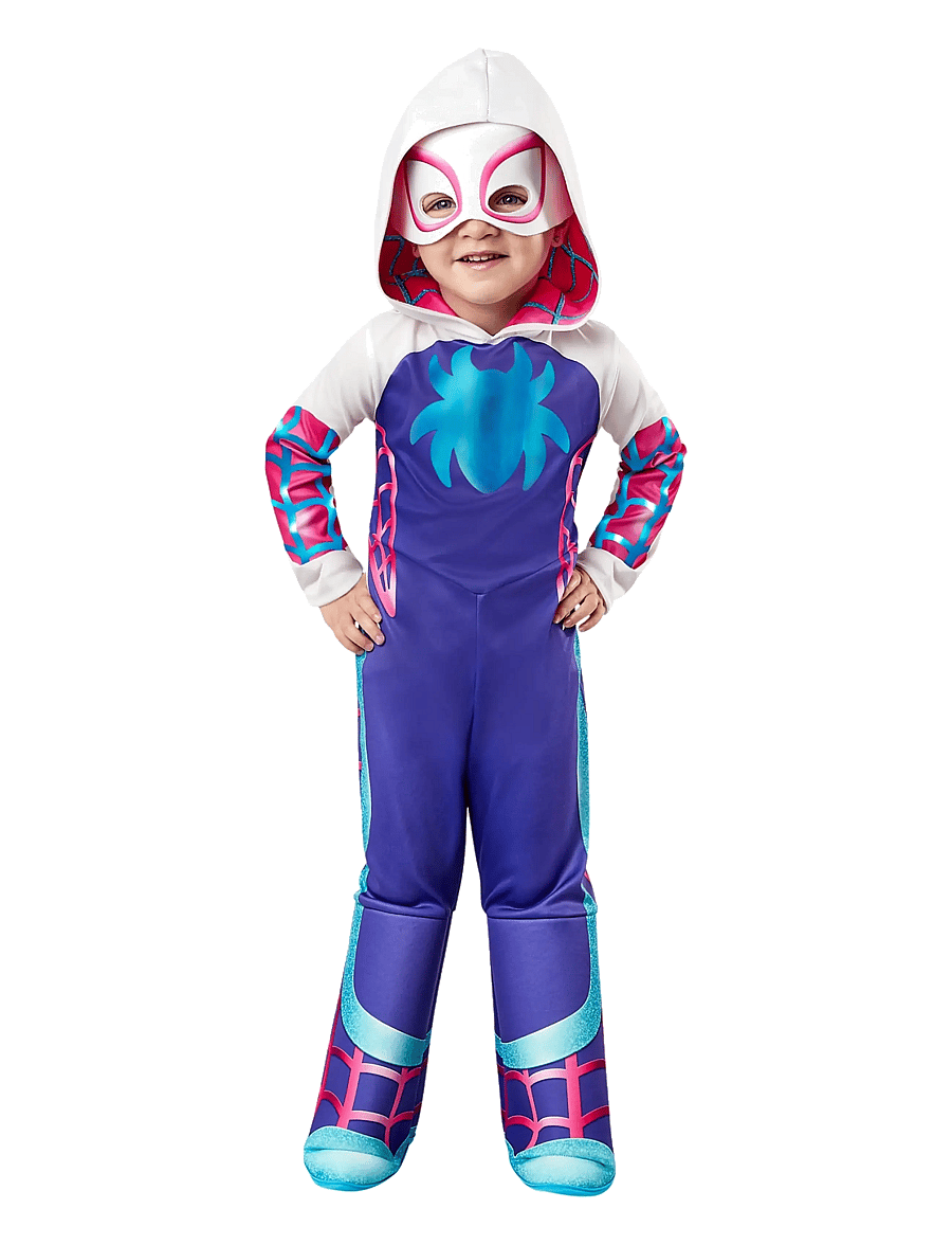 Rubies - SAF- GHOST SPIDER TODDLER DLX - kostumer - purple - 1