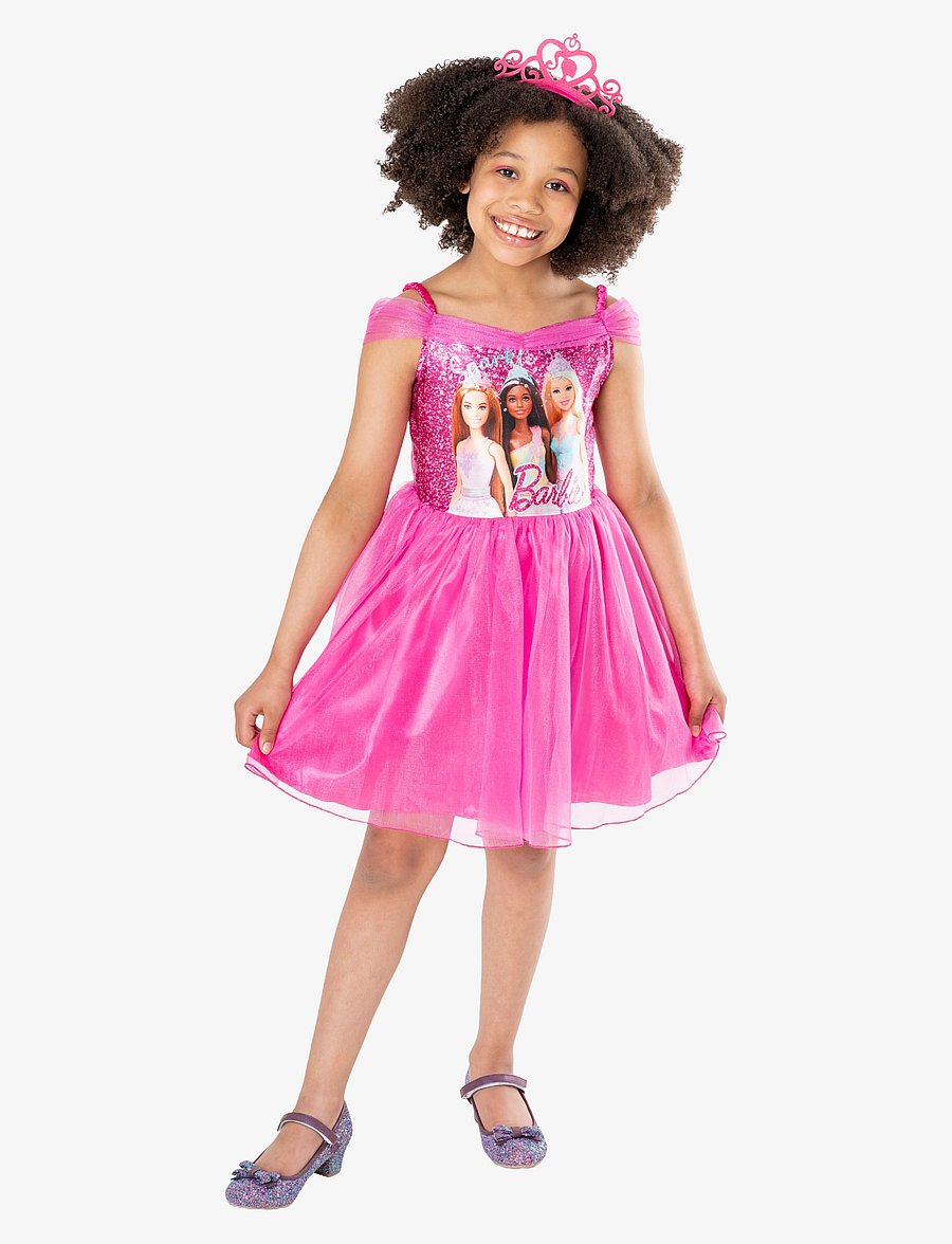Barbie - Barbie Classic Costume for Dress-Up - kostymer - pink - 0