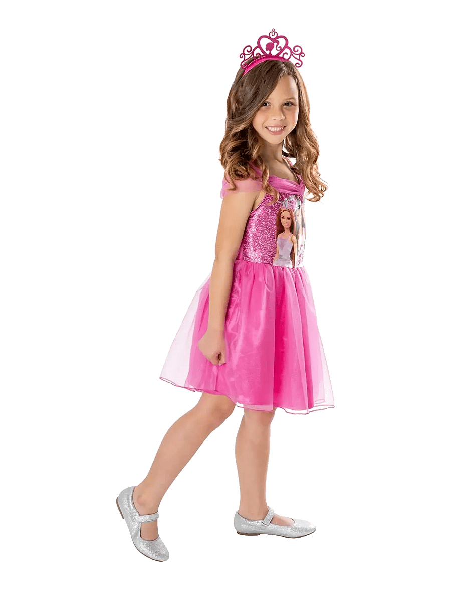 Barbie - Barbie Classic Costume for Dress-Up - kostymer - pink - 1