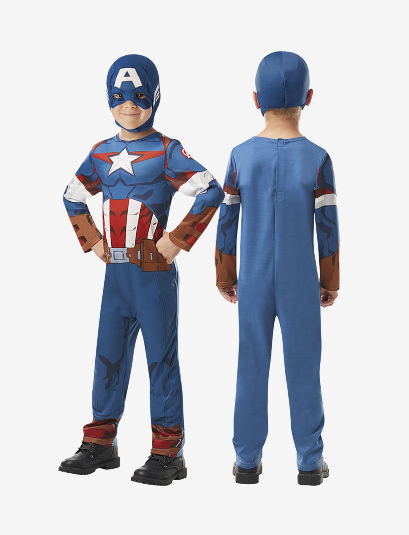 COSTUME RUBIES CAPTAIN AMERICA L 128 CL - MULTI COLOUR