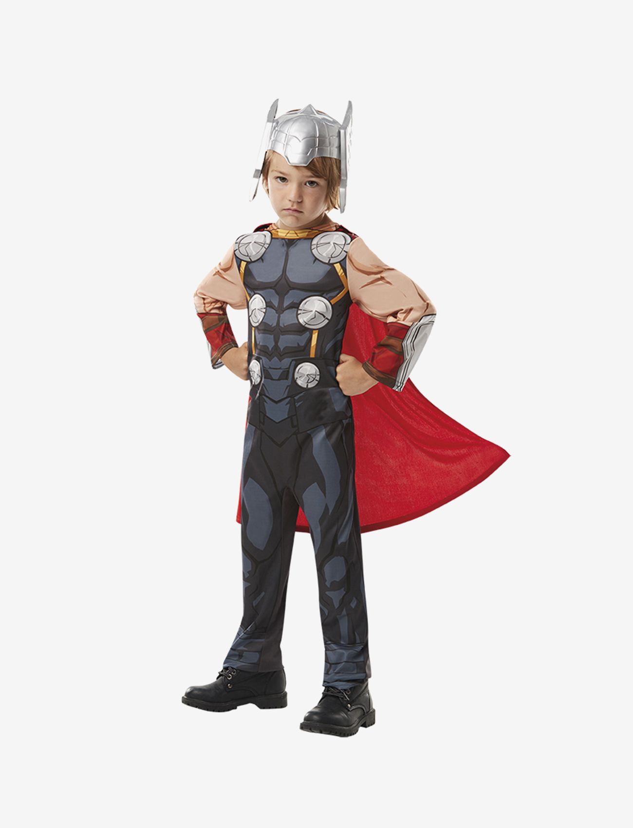 Thor Costume Rubies L 128 Cl, 104, Costumes & Accessories, Mehrfarbig/gemustert - Character Costumes, Kinder
