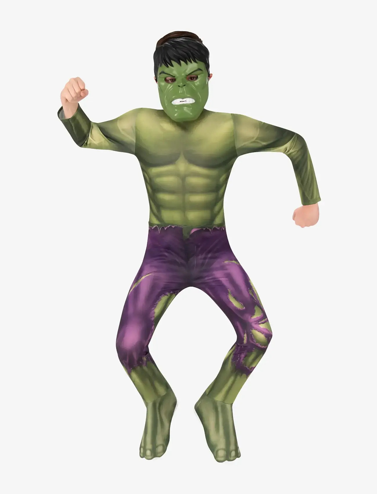 Rubies COSTUME RUBIES HULK L 128 CL - Kostymer & Accessoirer - MULTI COLOUR / multi