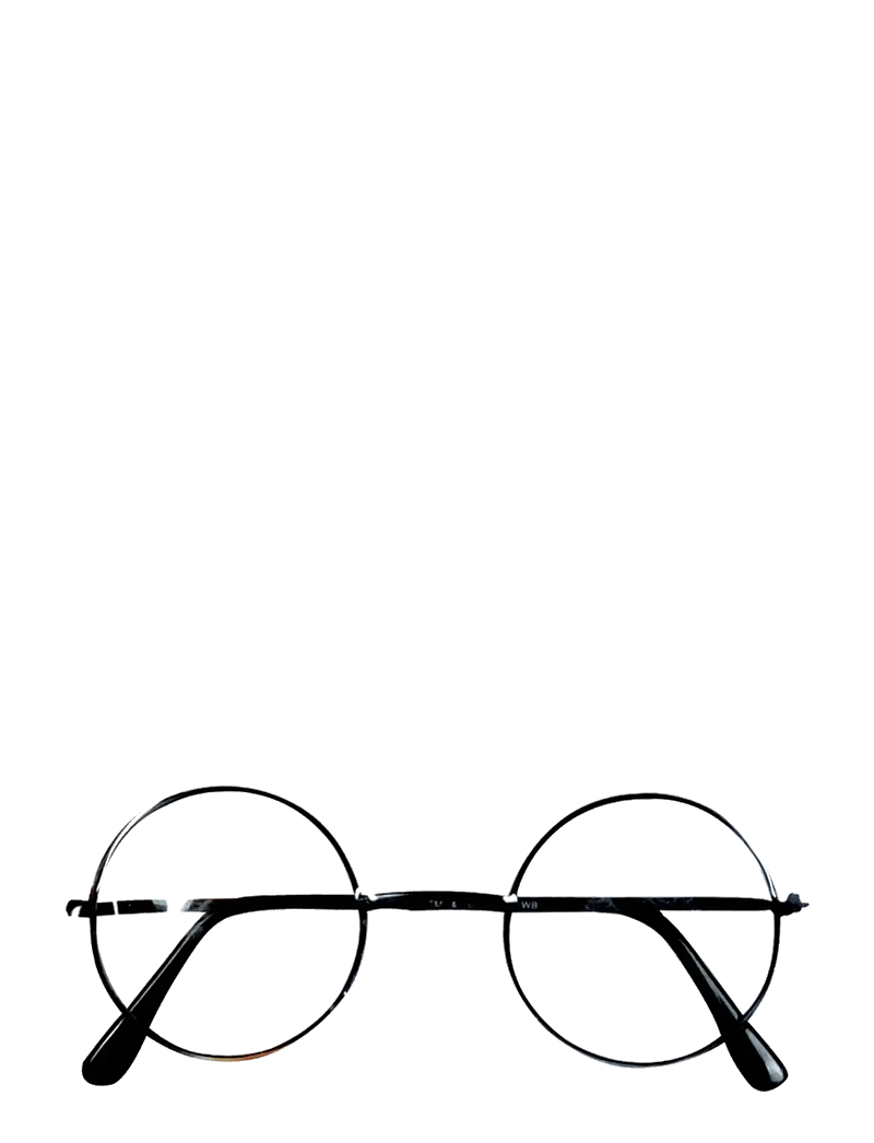 Rubies - HARRY POTTER EYEGLASSES - maskeradtillbehör - black - 1